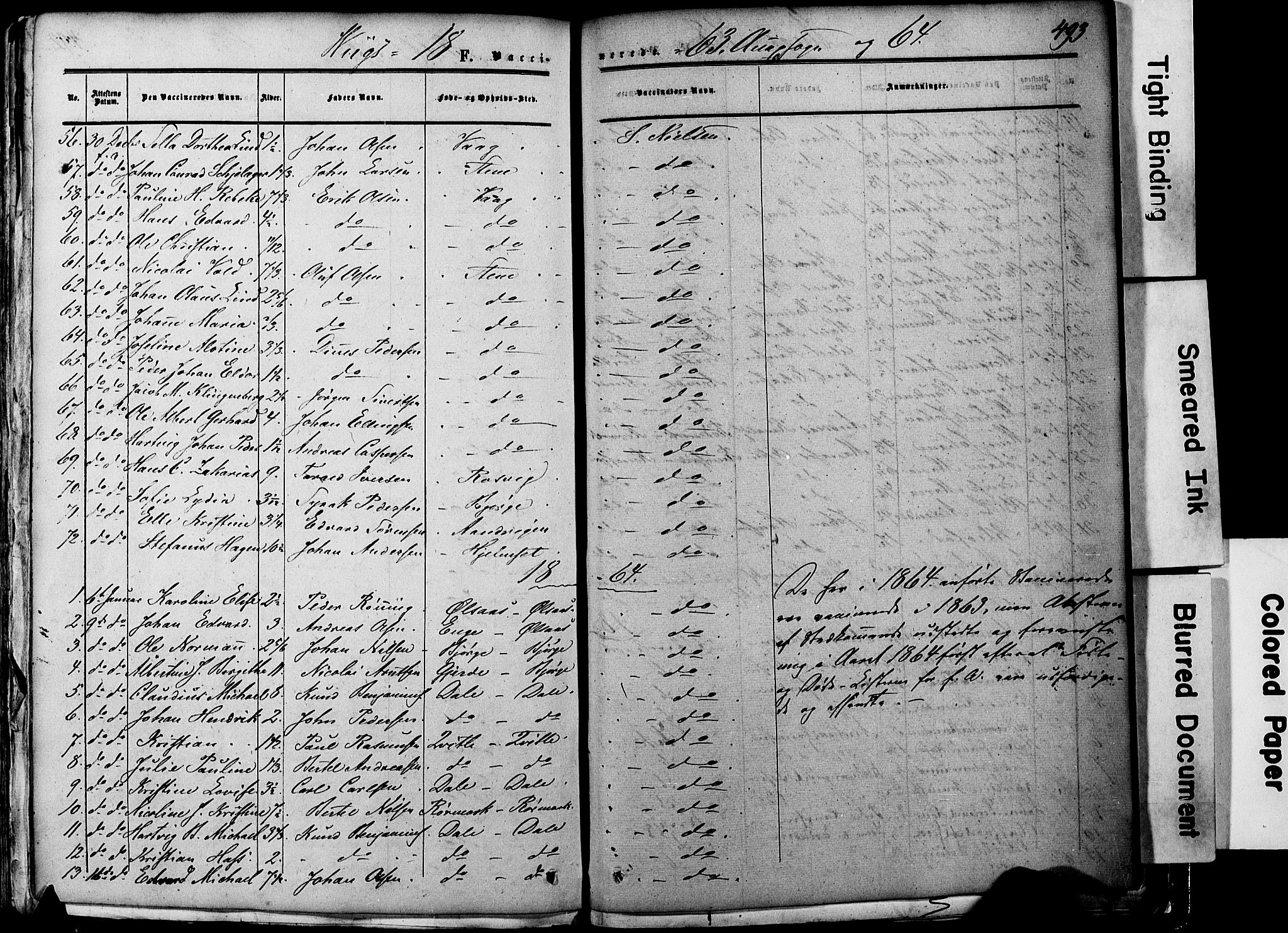 Ministerialprotokoller, klokkerbøker og fødselsregistre - Nordland, AV/SAT-A-1459/812/L0176: Parish register (official) no. 812A05, 1834-1874, p. 493