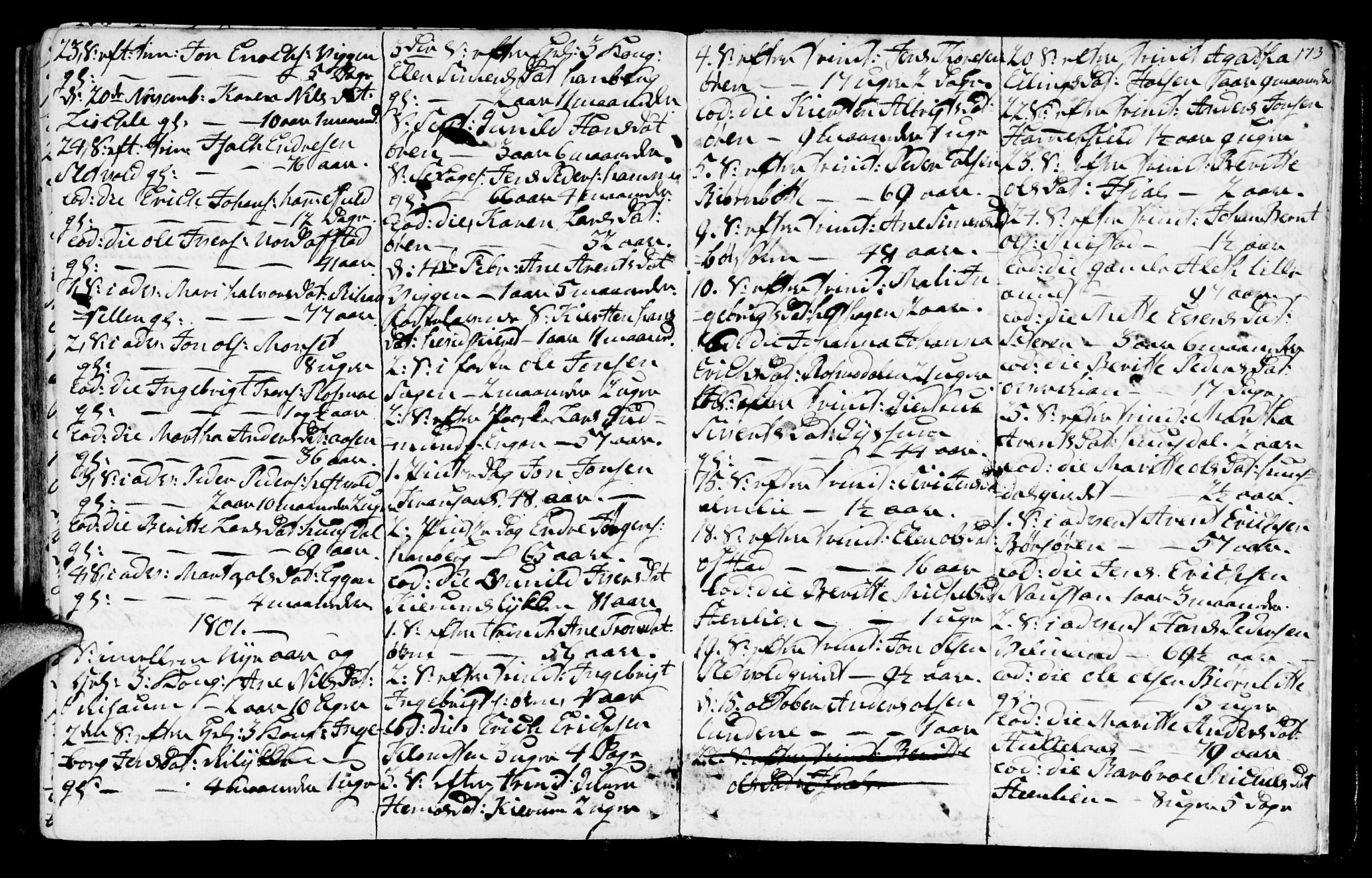 Ministerialprotokoller, klokkerbøker og fødselsregistre - Sør-Trøndelag, SAT/A-1456/665/L0768: Parish register (official) no. 665A03, 1754-1803, p. 173