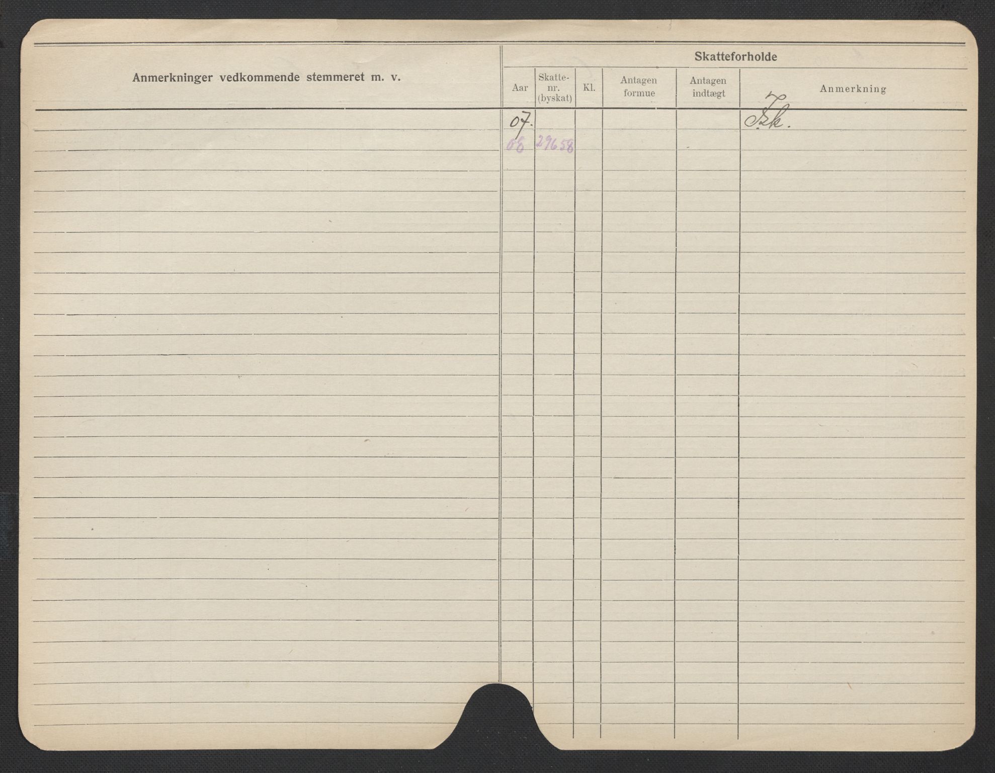 Oslo folkeregister, Registerkort, AV/SAO-A-11715/F/Fa/Fac/L0019: Kvinner, 1906-1914, p. 848b