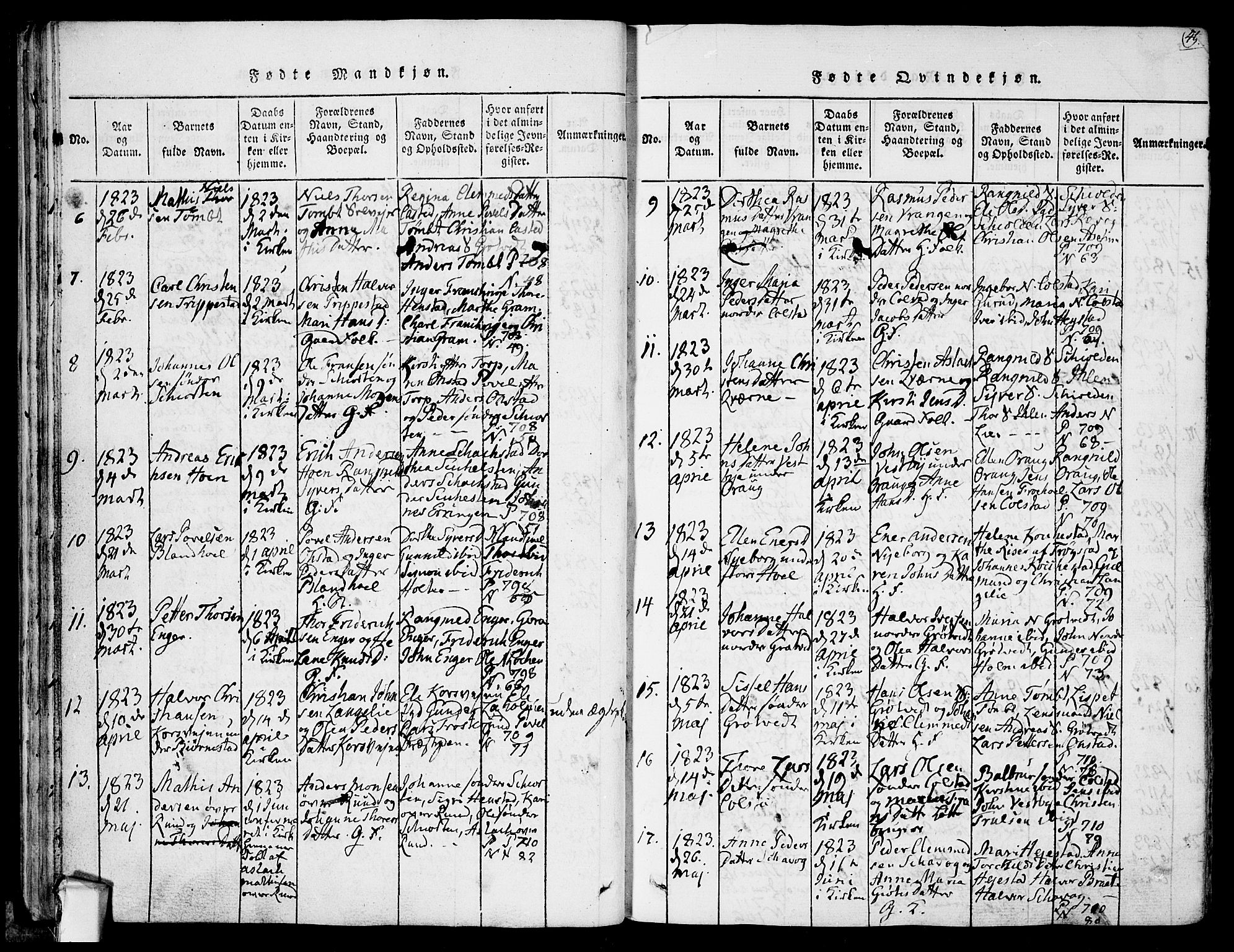 Askim prestekontor Kirkebøker, AV/SAO-A-10900/F/Fa/L0004: Parish register (official) no. 4, 1817-1846, p. 48-49