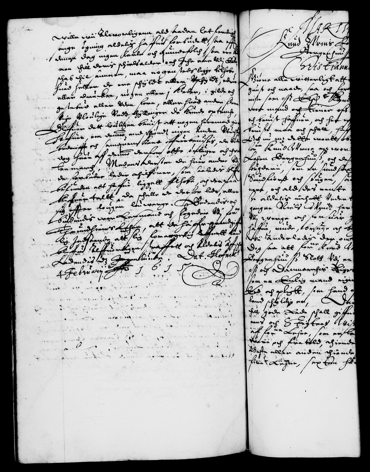 Danske Kanselli 1572-1799, AV/RA-EA-3023/F/Fc/Fca/Fcaa/L0003: Norske registre (mikrofilm), 1596-1616, p. 470b