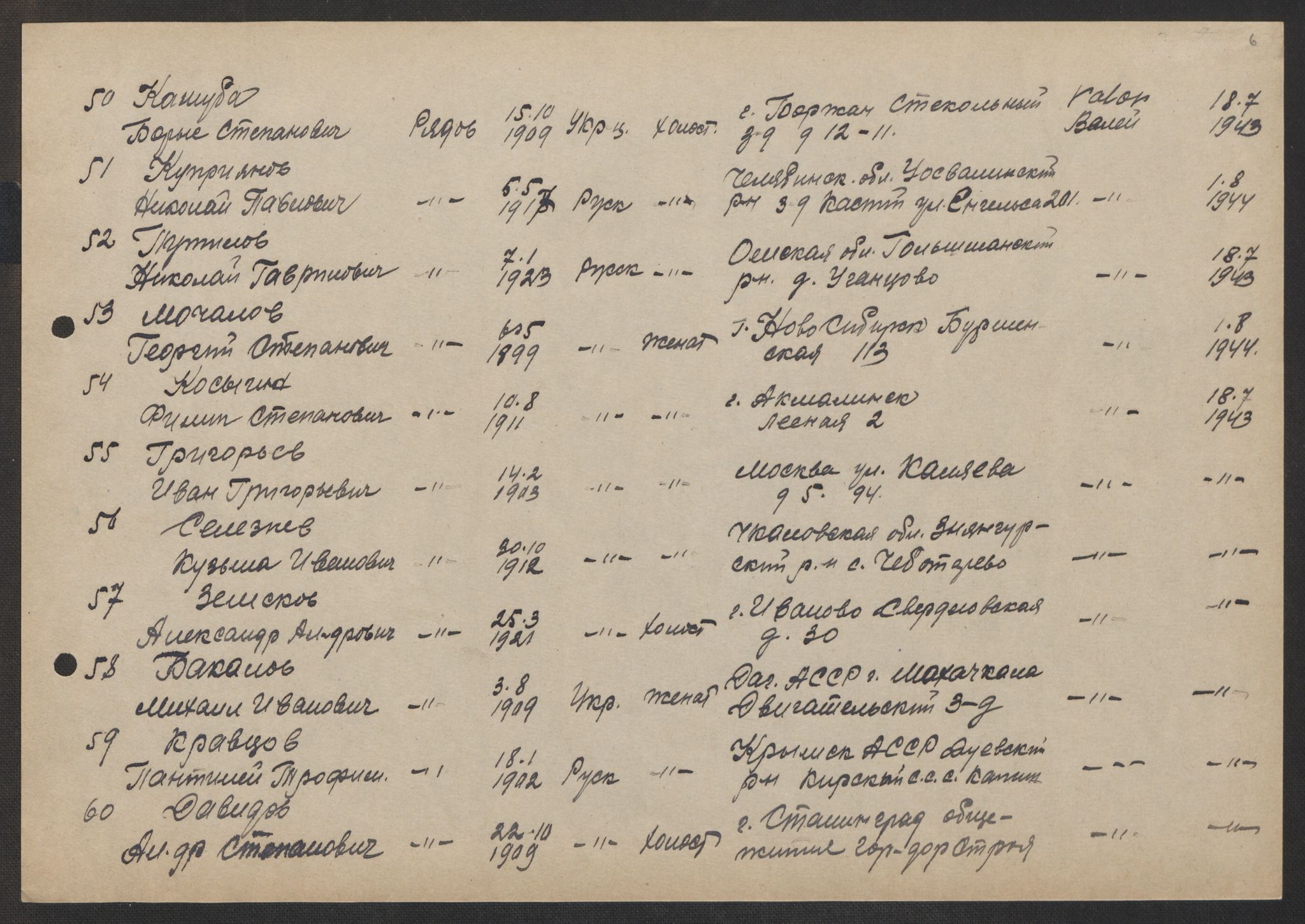 Flyktnings- og fangedirektoratet, Repatrieringskontoret, AV/RA-S-1681/D/Db/L0017: Displaced Persons (DPs) og sivile tyskere, 1945-1948, p. 227