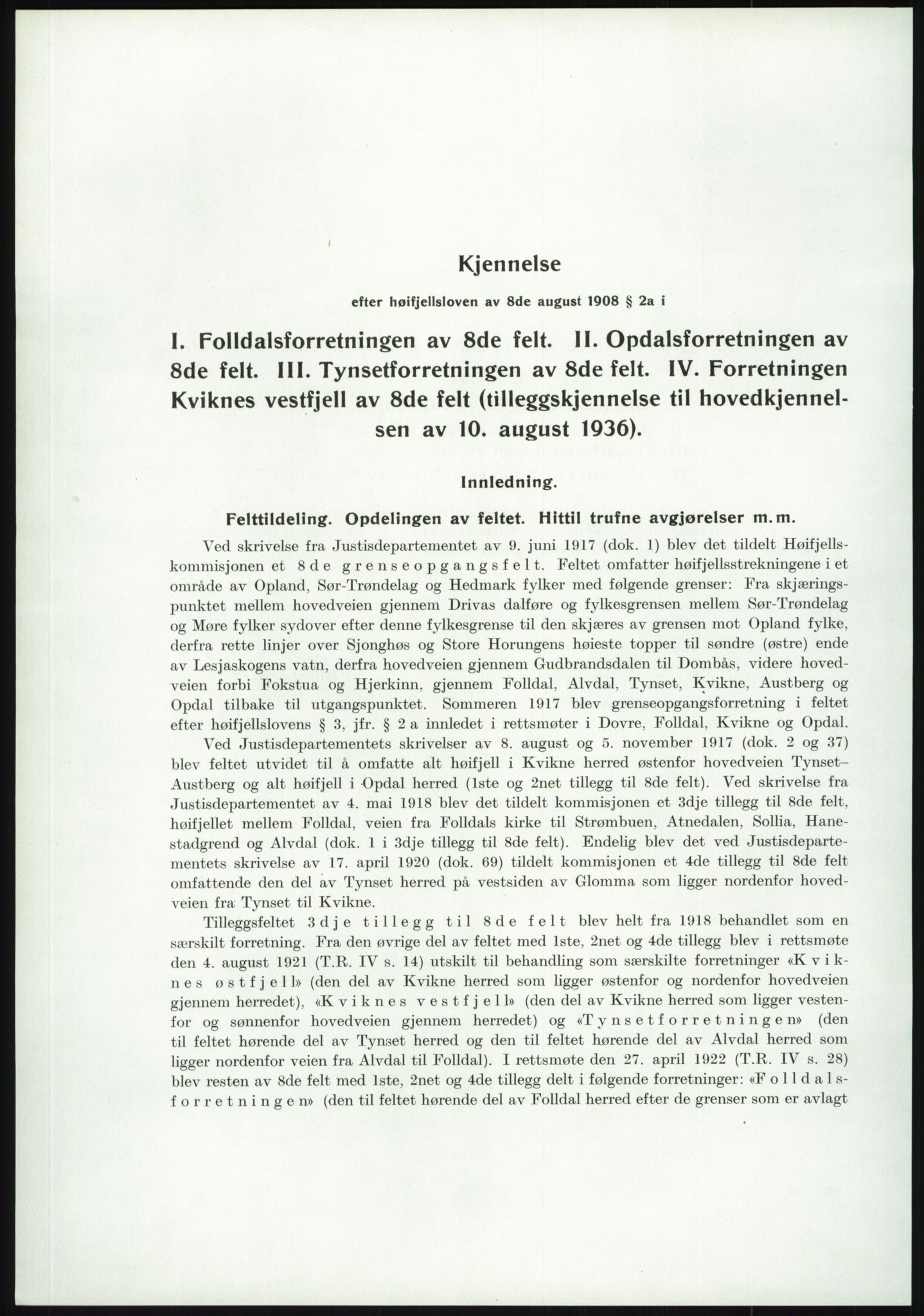 Høyfjellskommisjonen, AV/RA-S-1546/X/Xa/L0001: Nr. 1-33, 1909-1953, p. 3772