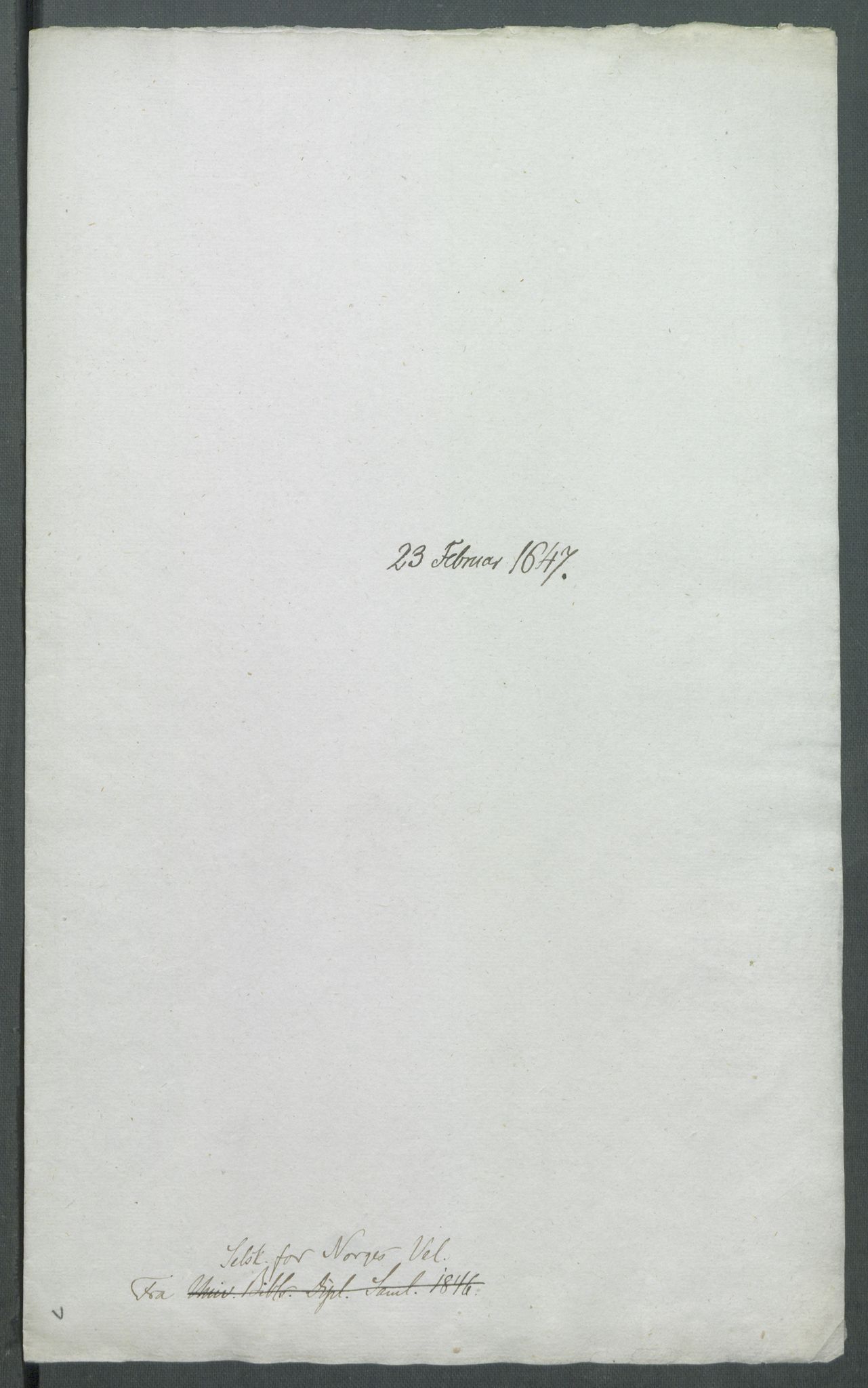 Riksarkivets diplomsamling, AV/RA-EA-5965/F02/L0160: Dokumenter, 1647, p. 12