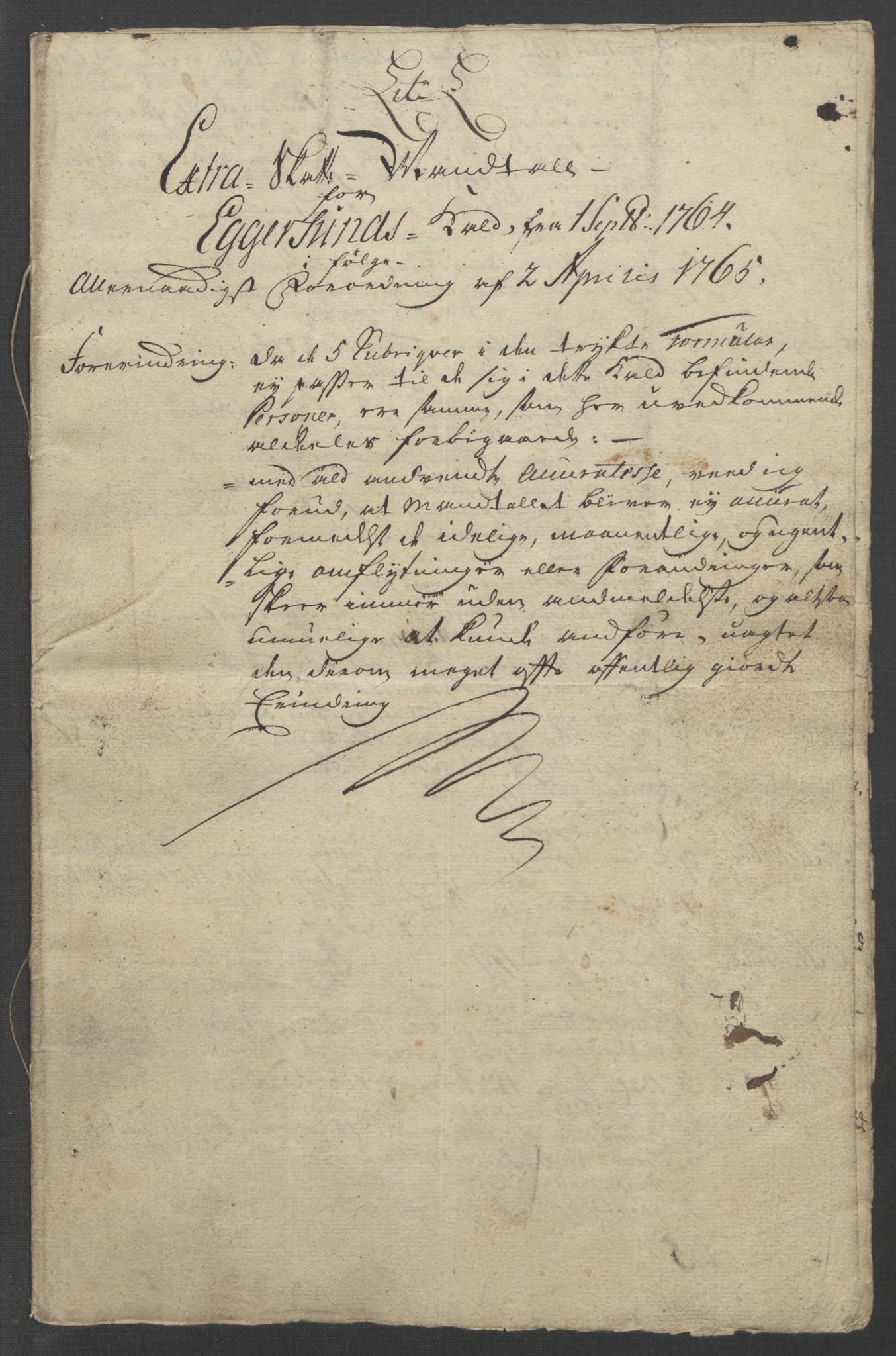 Rentekammeret inntil 1814, Reviderte regnskaper, Fogderegnskap, RA/EA-4092/R46/L2836: Ekstraskatten Jæren og Dalane, 1764-1766, p. 234