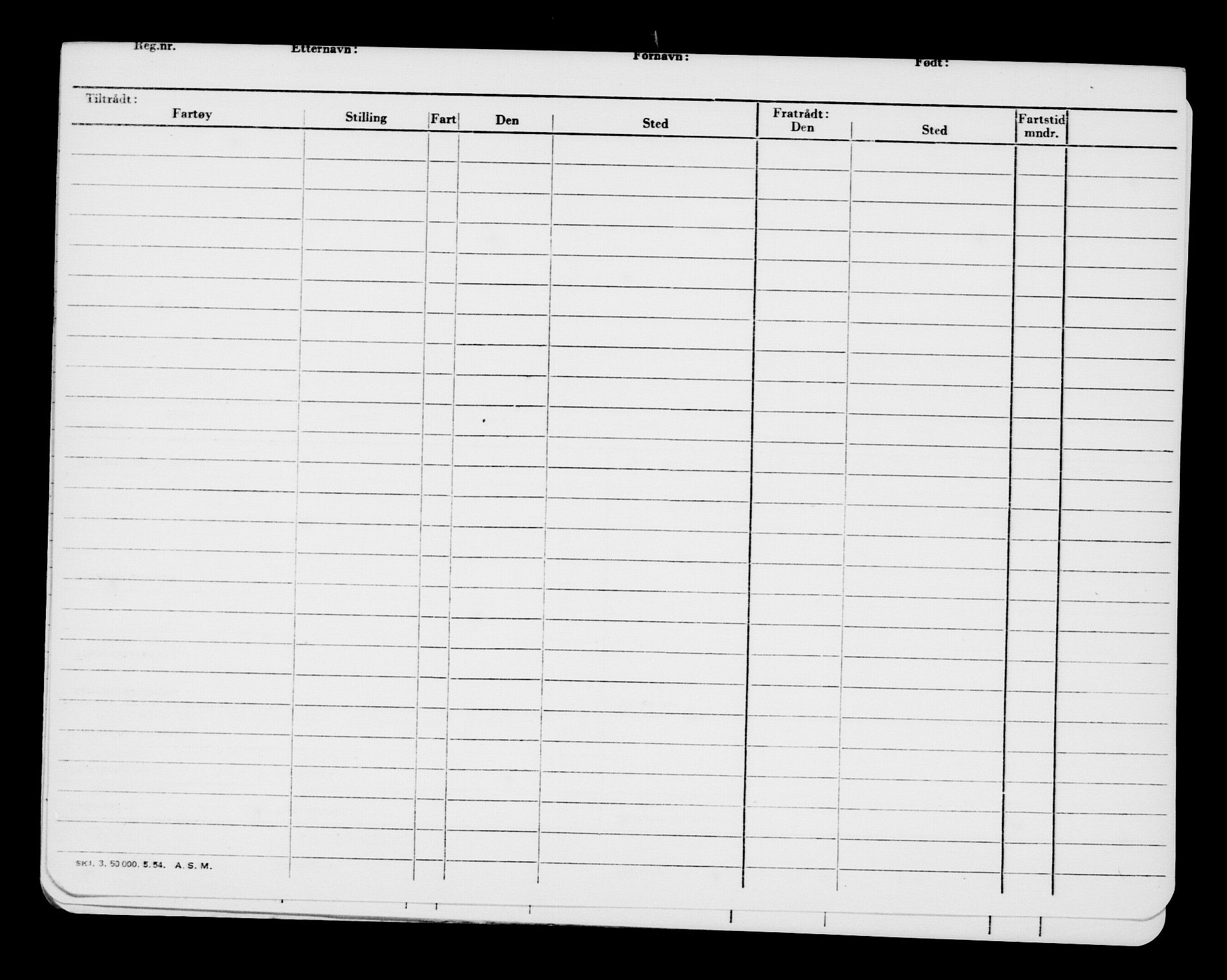 Direktoratet for sjømenn, AV/RA-S-3545/G/Gb/L0093: Hovedkort, 1910-1911, p. 20