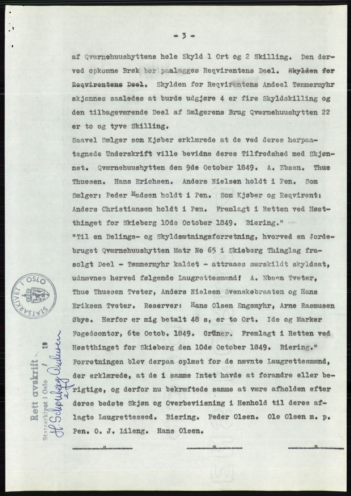 Statsarkivet i Oslo, AV/SAO-A-10621/Z/Zd/L0007: Avskrifter, j.nr 804-1436/1957, 1957, p. 18