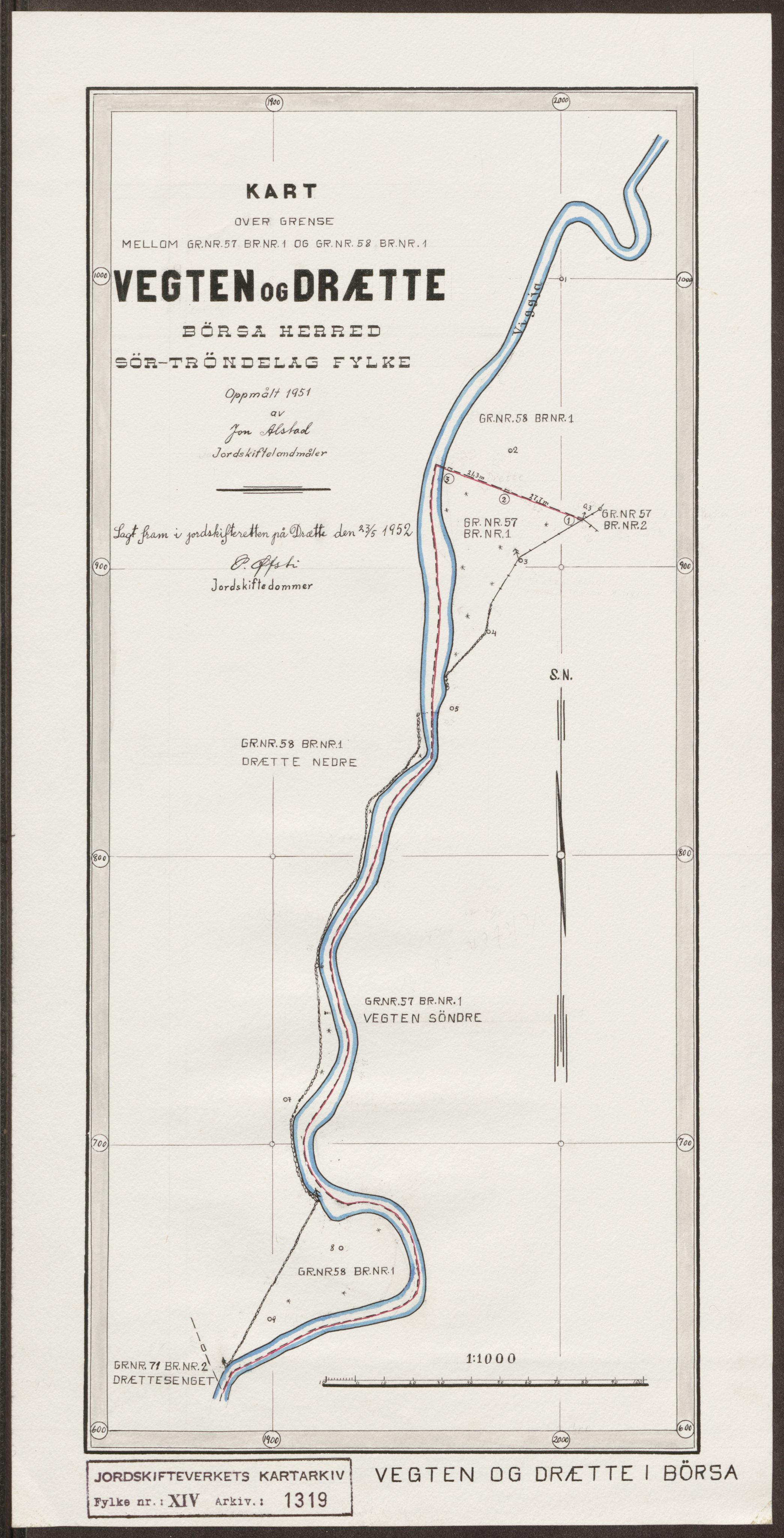 Jordskifteverkets kartarkiv, AV/RA-S-3929/T, 1859-1988, p. 2040