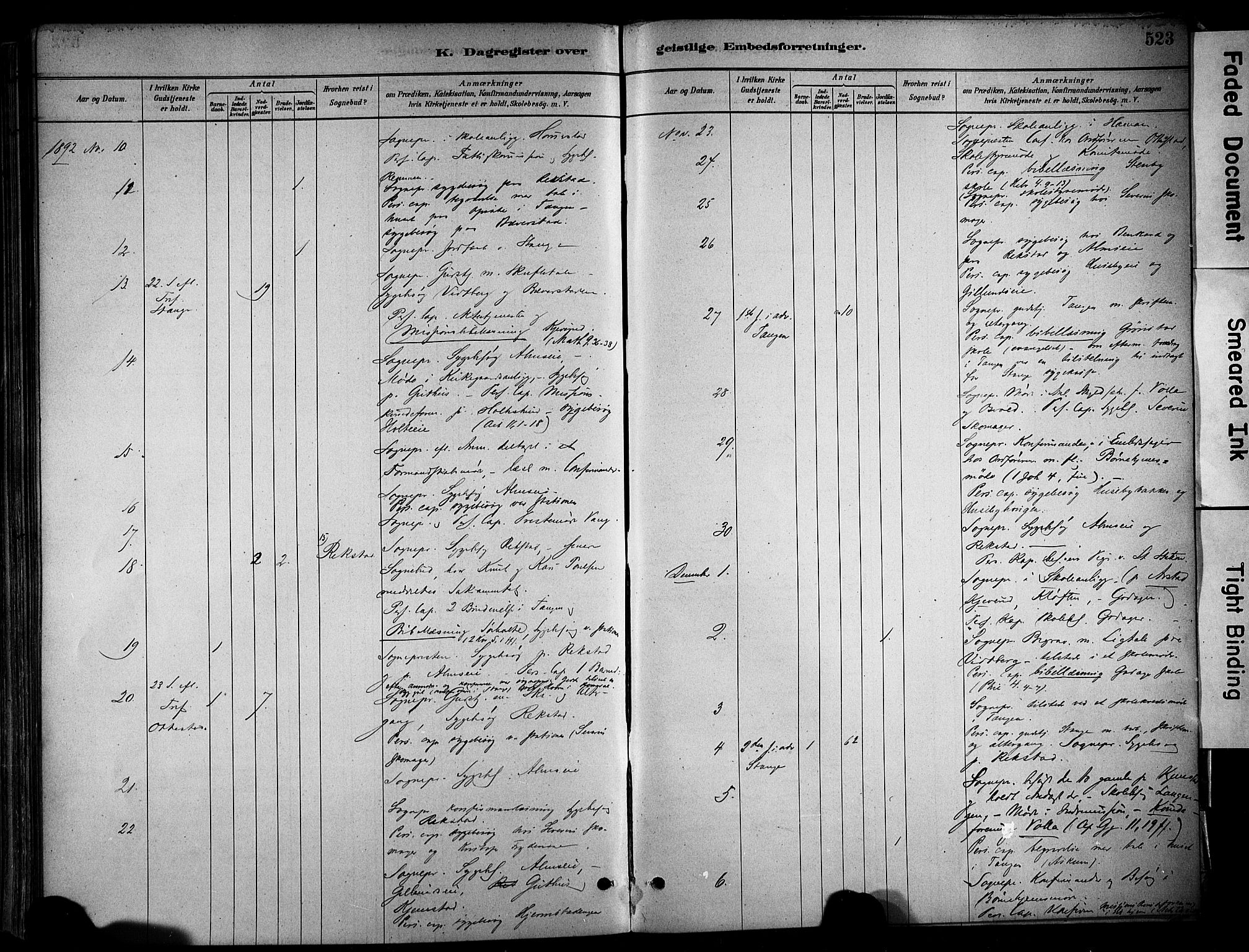 Stange prestekontor, AV/SAH-PREST-002/K/L0017: Parish register (official) no. 17, 1880-1893, p. 523