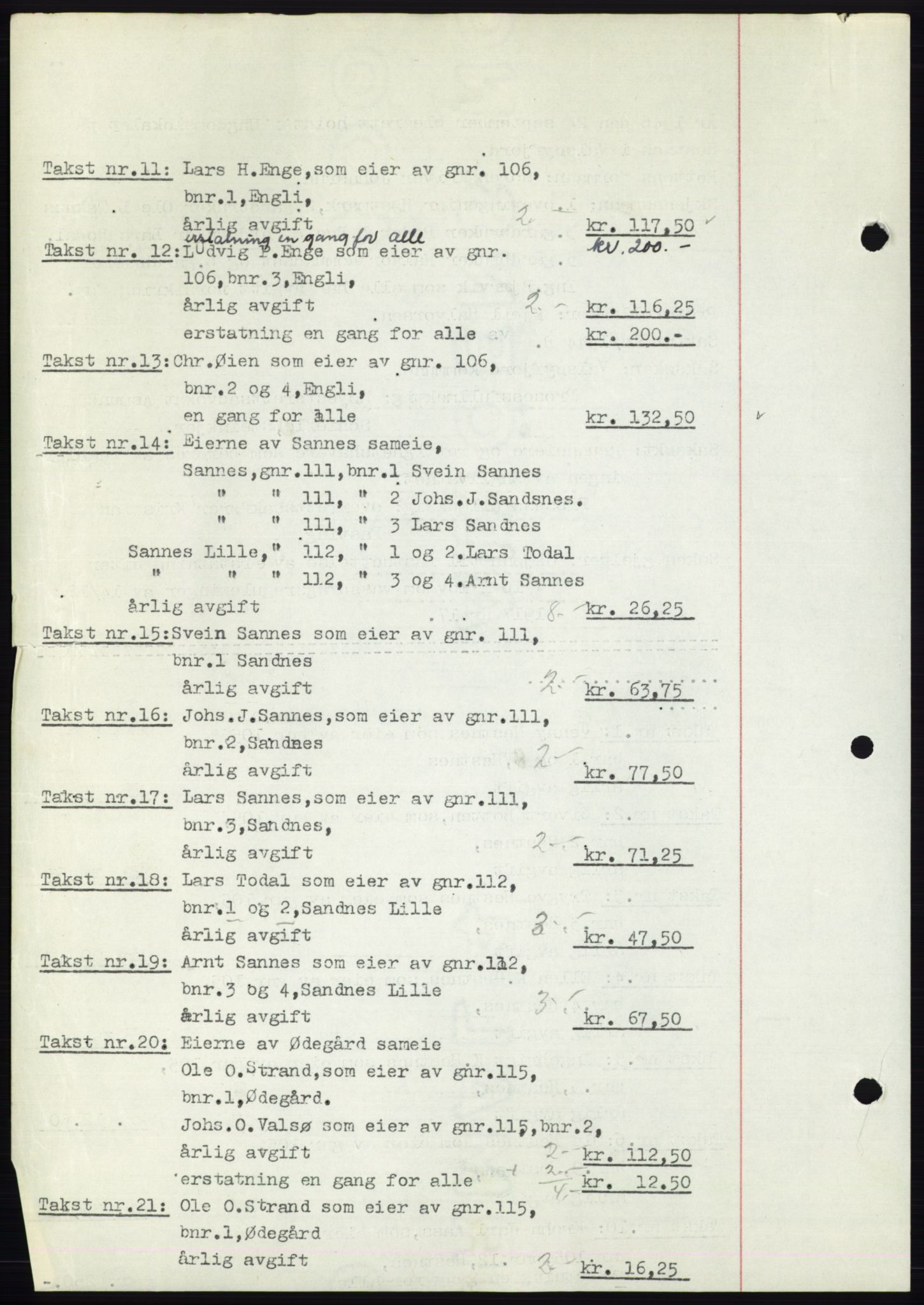 Nordmøre sorenskriveri, AV/SAT-A-4132/1/2/2Ca: Mortgage book no. B106, 1950-1950, Diary no: : 3794/1950