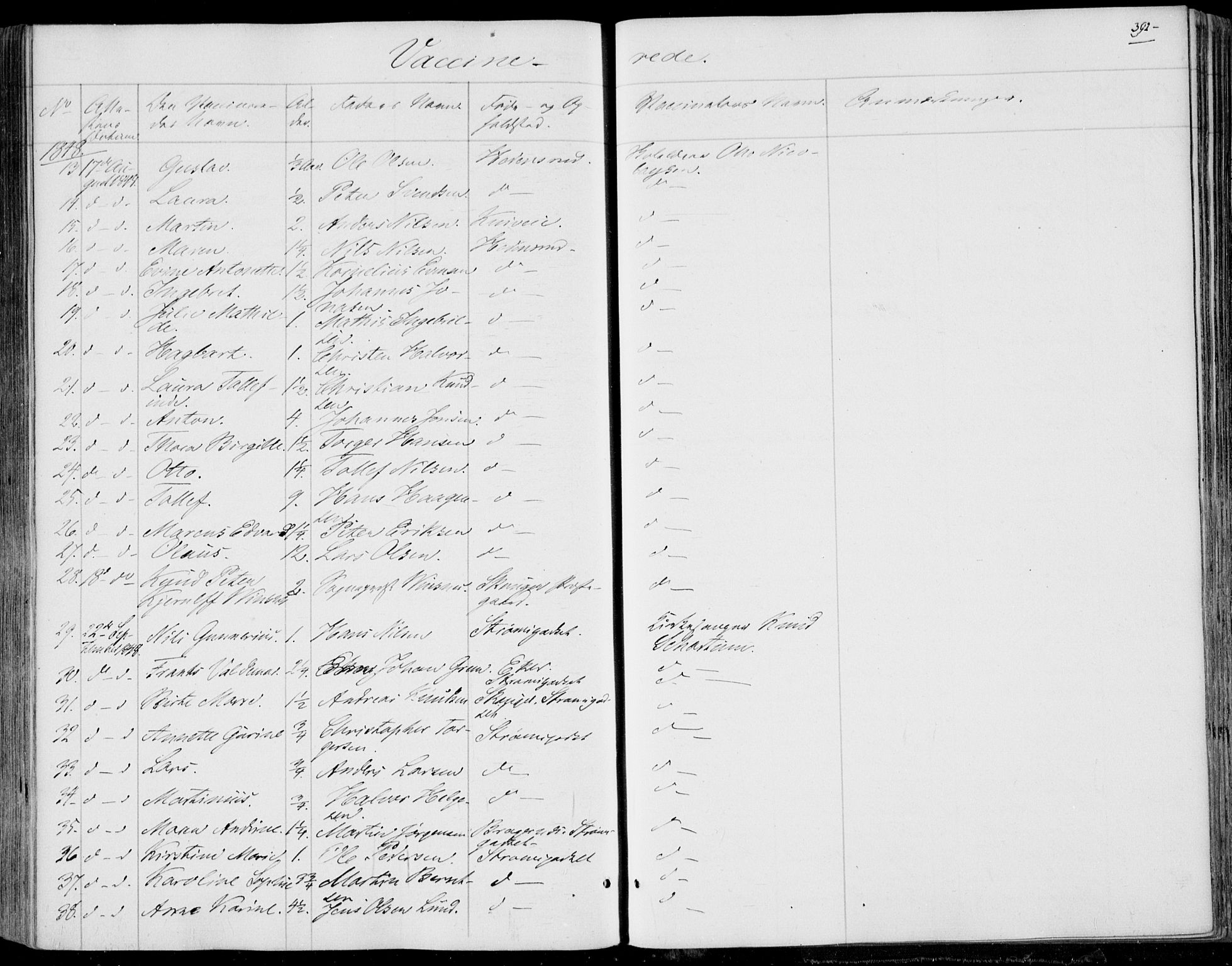 Skoger kirkebøker, SAKO/A-59/F/Fa/L0003: Parish register (official) no. I 3, 1842-1861, p. 392