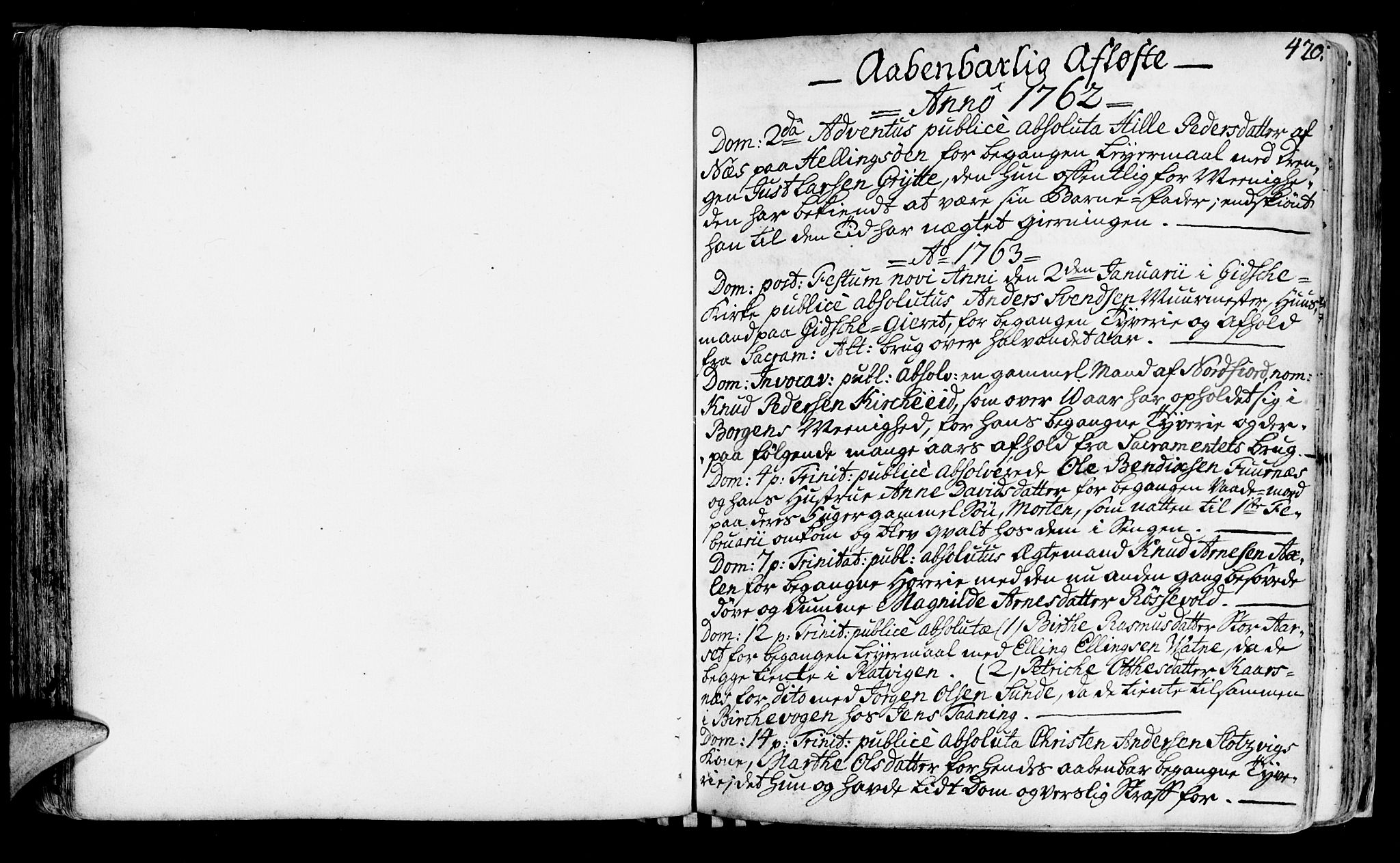 Ministerialprotokoller, klokkerbøker og fødselsregistre - Møre og Romsdal, SAT/A-1454/528/L0393: Parish register (official) no. 528A04, 1762-1800, p. 420