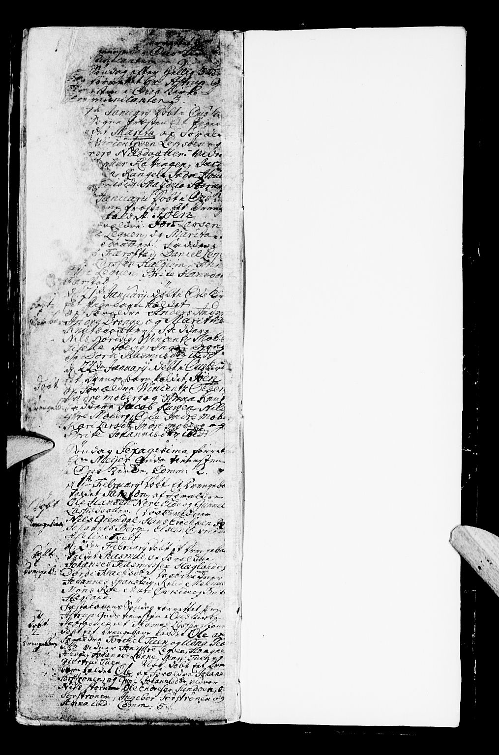 Os sokneprestembete, SAB/A-99929: Parish register (official) no. A 2, 1723-1758, p. 127