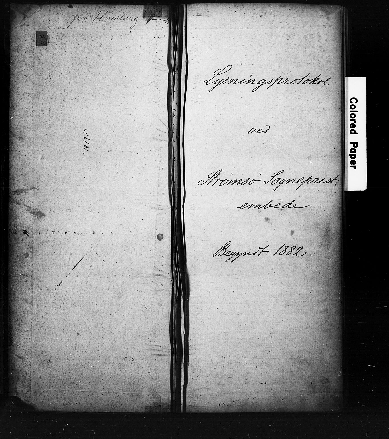 Strømsø kirkebøker, AV/SAKO-A-246/H/Ha/L0006: Banns register no. 6, 1882-1890