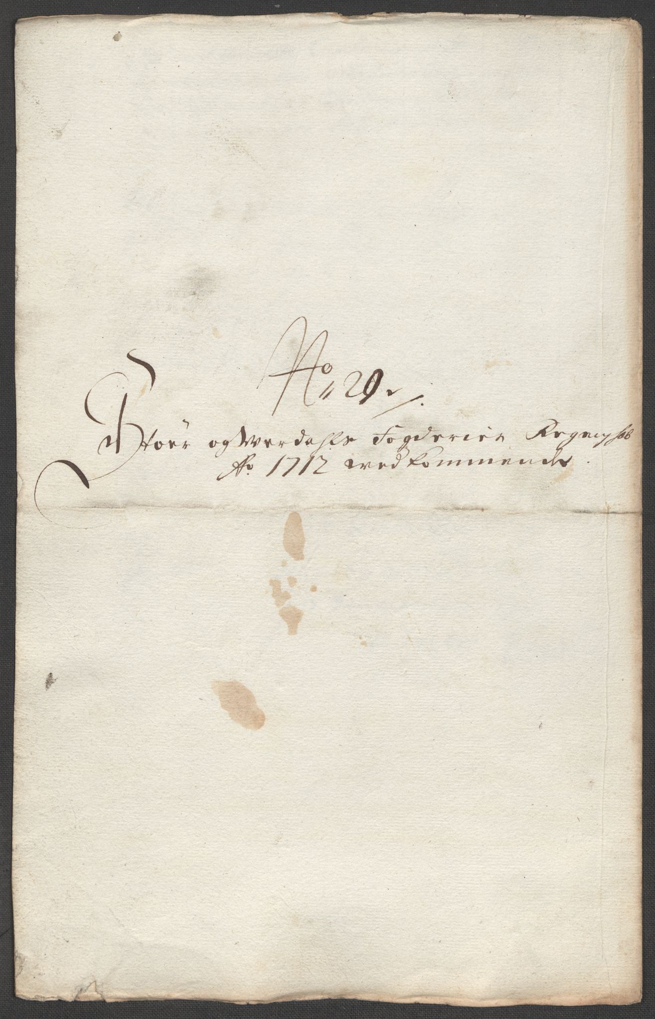 Rentekammeret inntil 1814, Reviderte regnskaper, Fogderegnskap, RA/EA-4092/R62/L4202: Fogderegnskap Stjørdal og Verdal, 1712, p. 275