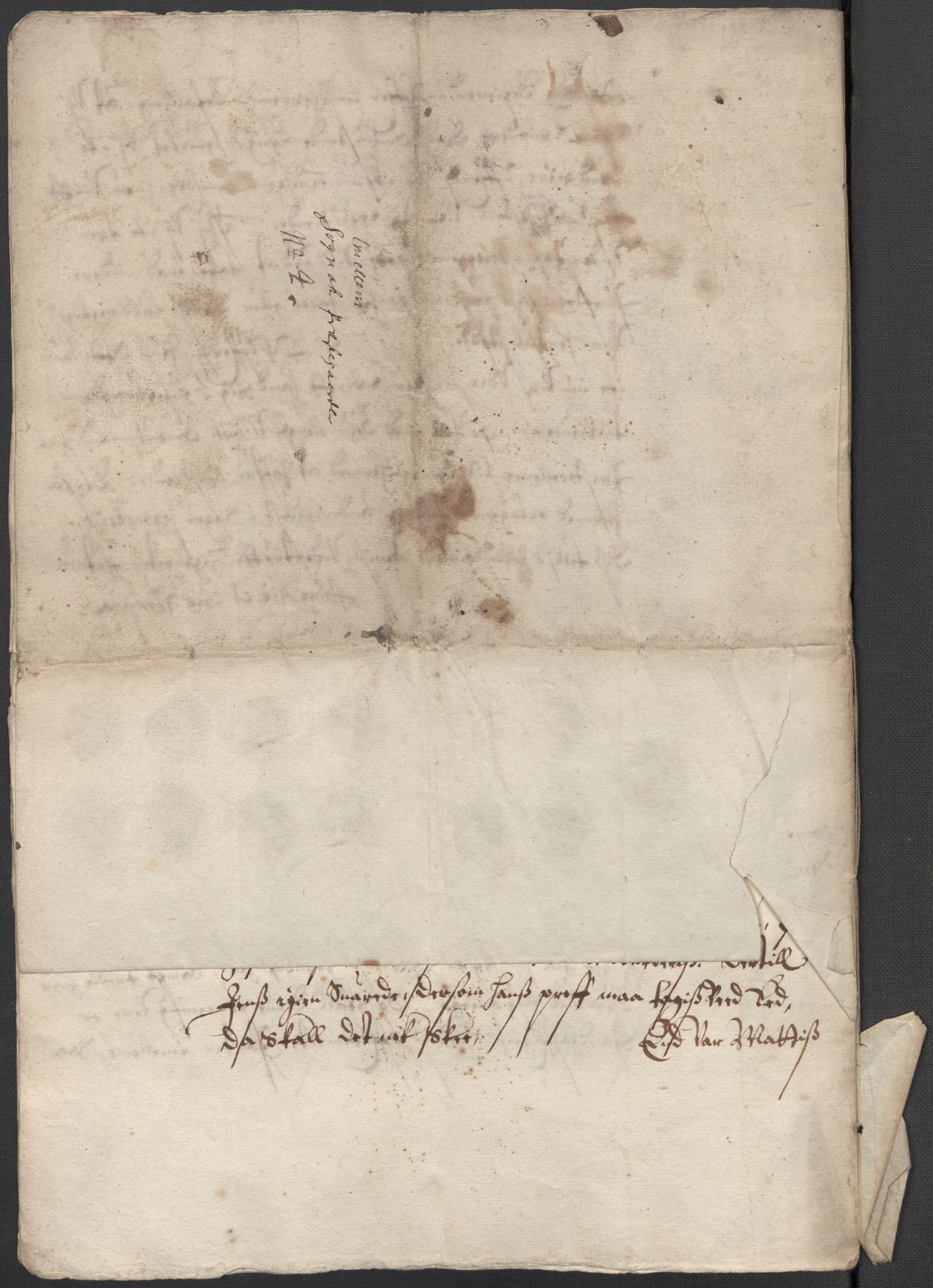 Riksarkivets diplomsamling, AV/RA-EA-5965/F15/L0025: Prestearkiv - Vestfold, 1572-1782, p. 101