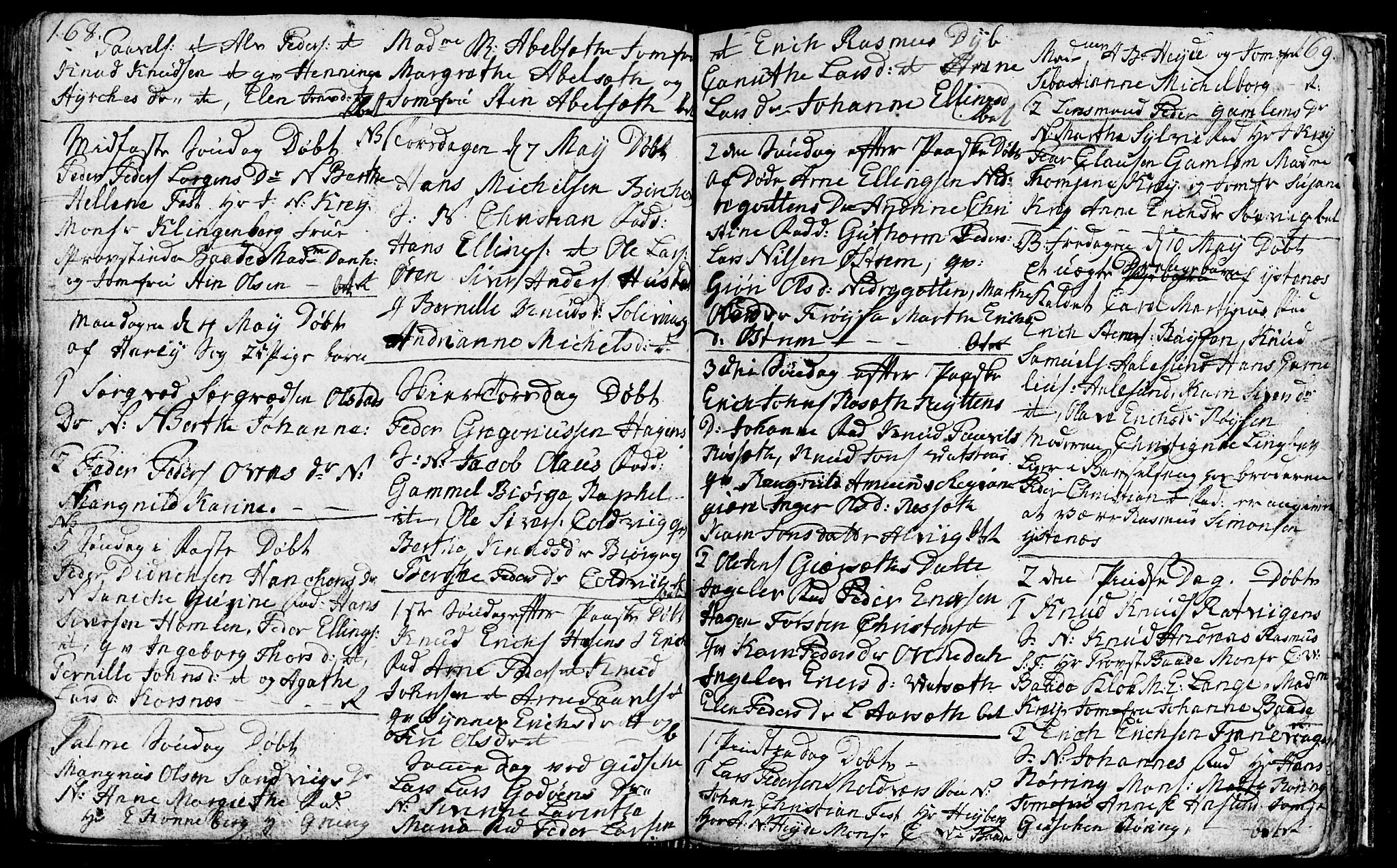 Ministerialprotokoller, klokkerbøker og fødselsregistre - Møre og Romsdal, SAT/A-1454/528/L0421: Parish register (copy) no. 528C02, 1785-1800, p. 168-169