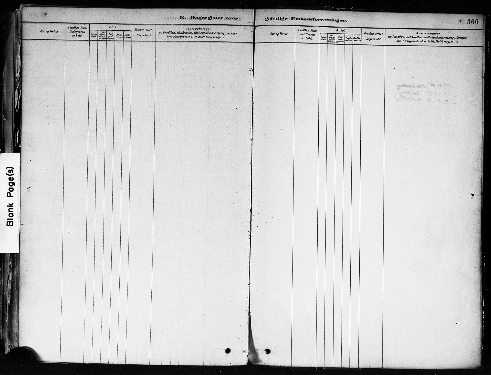 Strømsø kirkebøker, AV/SAKO-A-246/F/Fa/L0022: Parish register (official) no. I 22, 1879-1899, p. 360