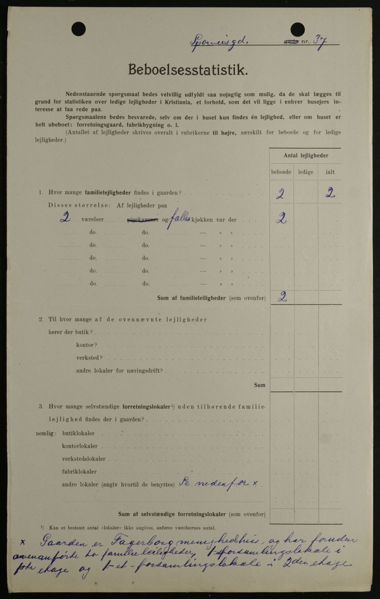 OBA, Municipal Census 1908 for Kristiania, 1908, p. 90559