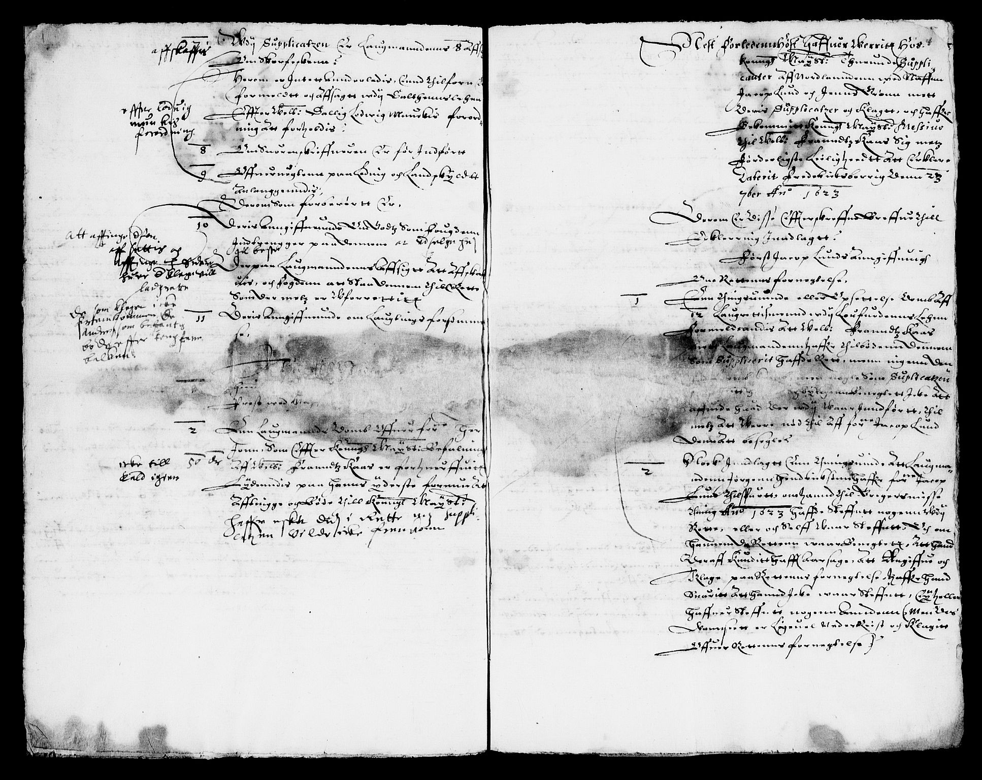 Danske Kanselli, Skapsaker, AV/RA-EA-4061/F/L0117: Skap 16, pakke 48-49A, 1622-1808, p. 24