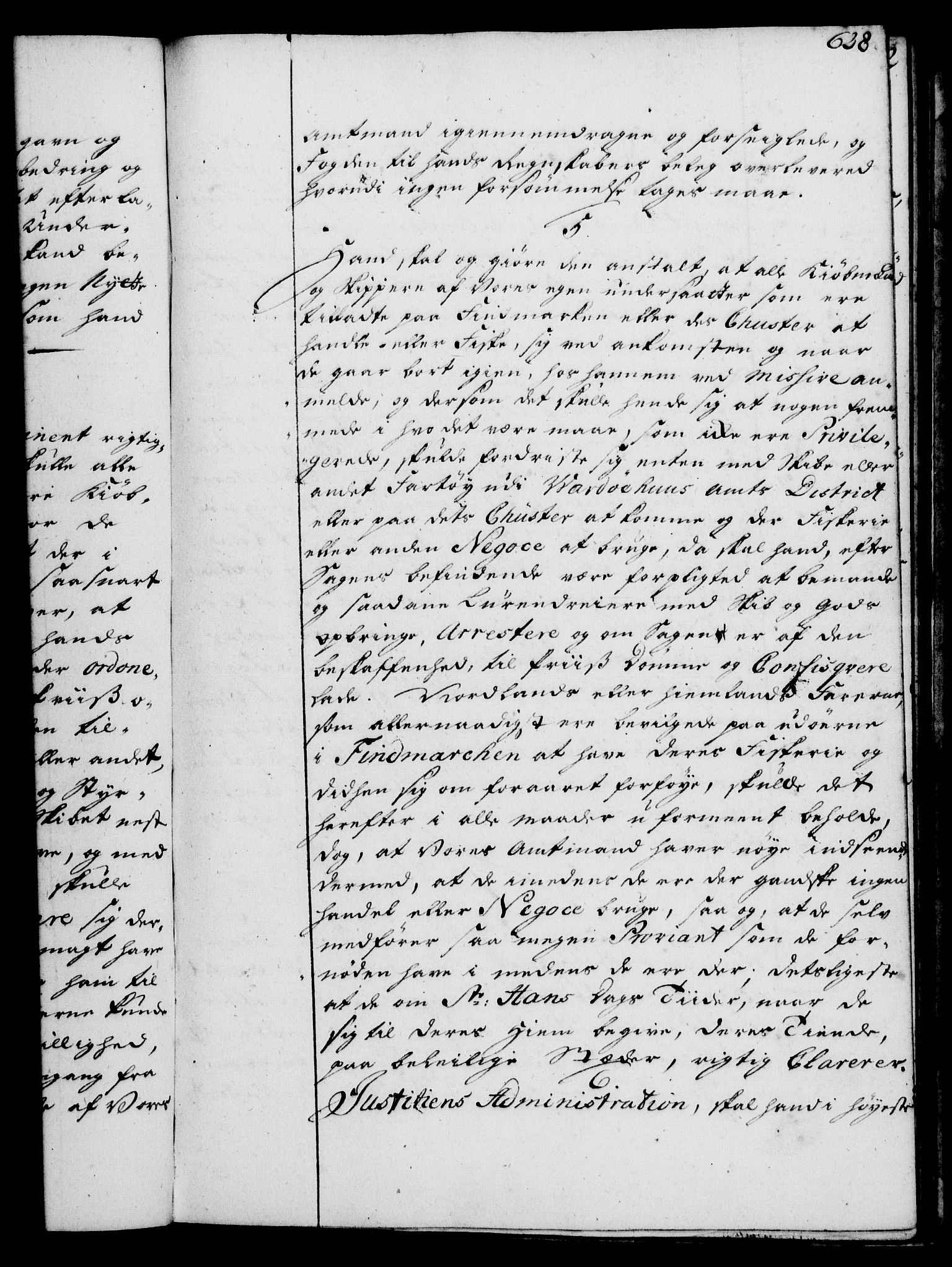 Rentekammeret, Kammerkanselliet, RA/EA-3111/G/Gg/Ggi/L0002: Norsk instruksjonsprotokoll med register (merket RK 53.35), 1729-1751, p. 628