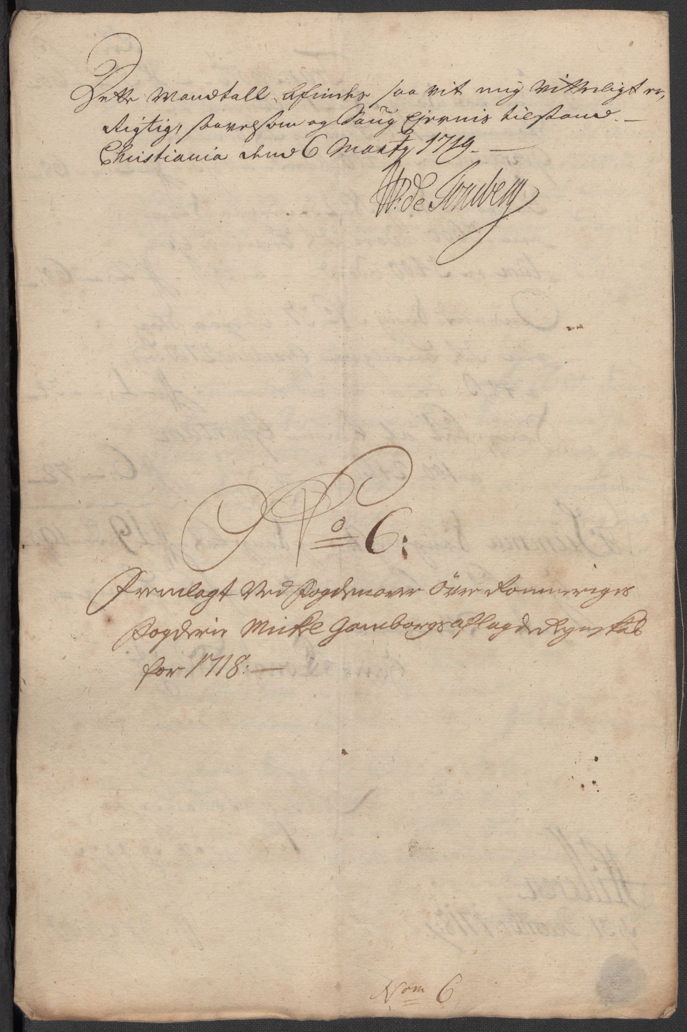 Rentekammeret inntil 1814, Reviderte regnskaper, Fogderegnskap, AV/RA-EA-4092/R12/L0727: Fogderegnskap Øvre Romerike, 1718, p. 146