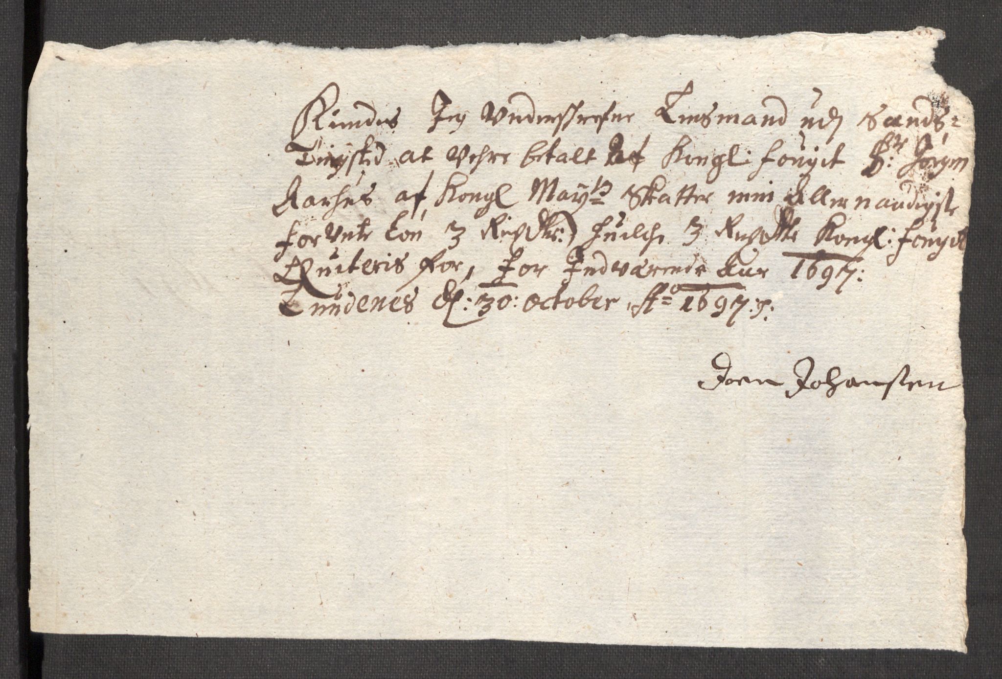 Rentekammeret inntil 1814, Reviderte regnskaper, Fogderegnskap, AV/RA-EA-4092/R68/L4754: Fogderegnskap Senja og Troms, 1697-1699, p. 70