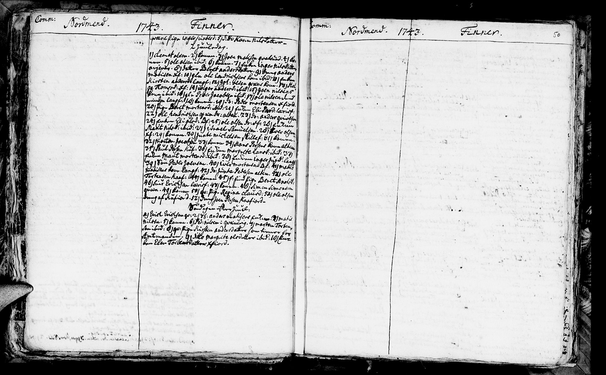 Talvik sokneprestkontor, AV/SATØ-S-1337/H/Ha/L0003kirke: Parish register (official) no. 3, 1735-1752, p. 50