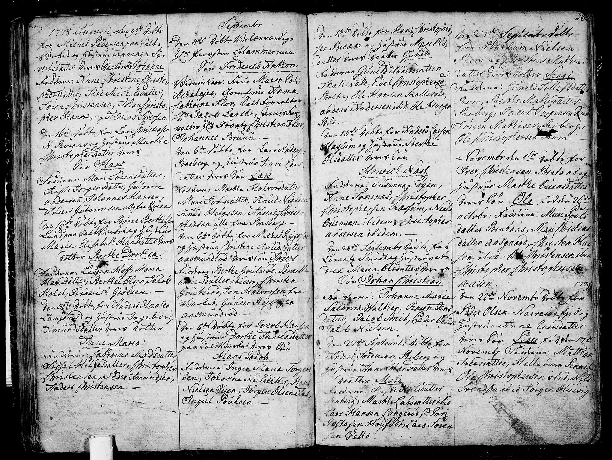 Sem kirkebøker, AV/SAKO-A-5/F/Fb/L0002: Parish register (official) no. II 2, 1764-1792, p. 56