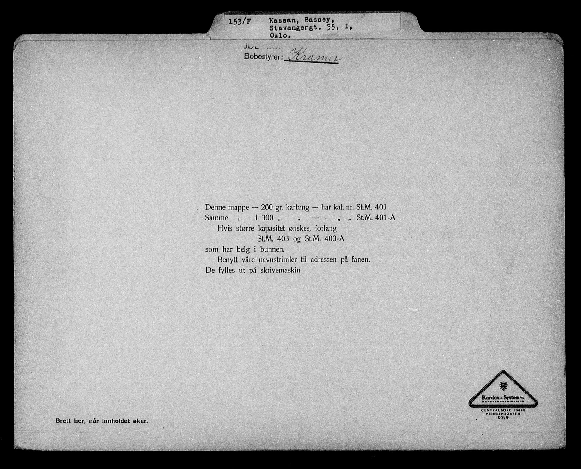 Justisdepartementet, Tilbakeføringskontoret for inndratte formuer, RA/S-1564/H/Hc/Hcc/L0949: --, 1945-1947, p. 812