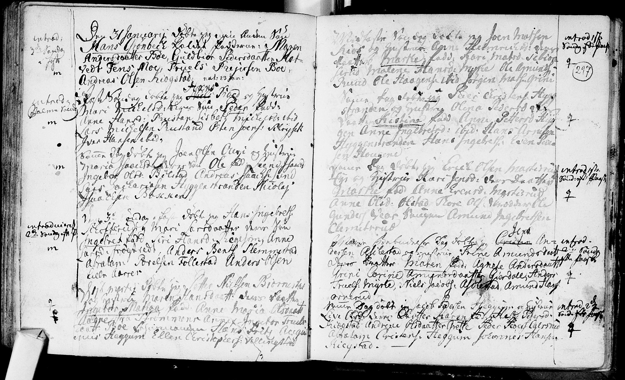 Røyken kirkebøker, SAKO/A-241/F/Fa/L0002: Parish register (official) no. 2, 1731-1782, p. 297