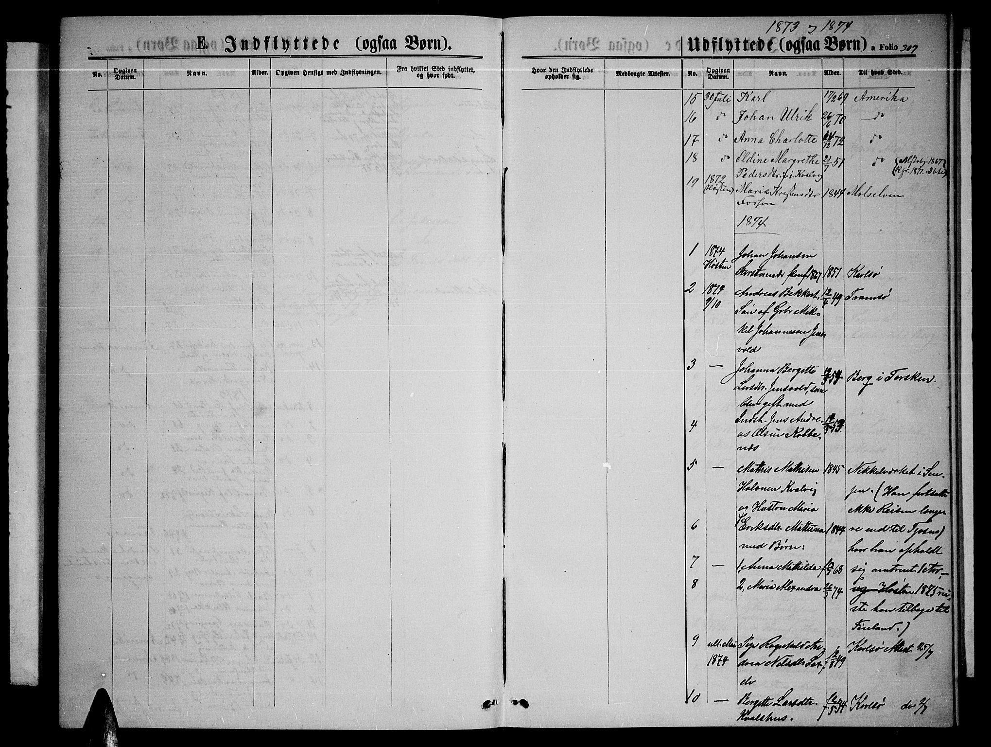 Lyngen sokneprestembete, SATØ/S-1289/H/He/Heb/L0004klokker: Parish register (copy) no. 4, 1868-1878, p. 307