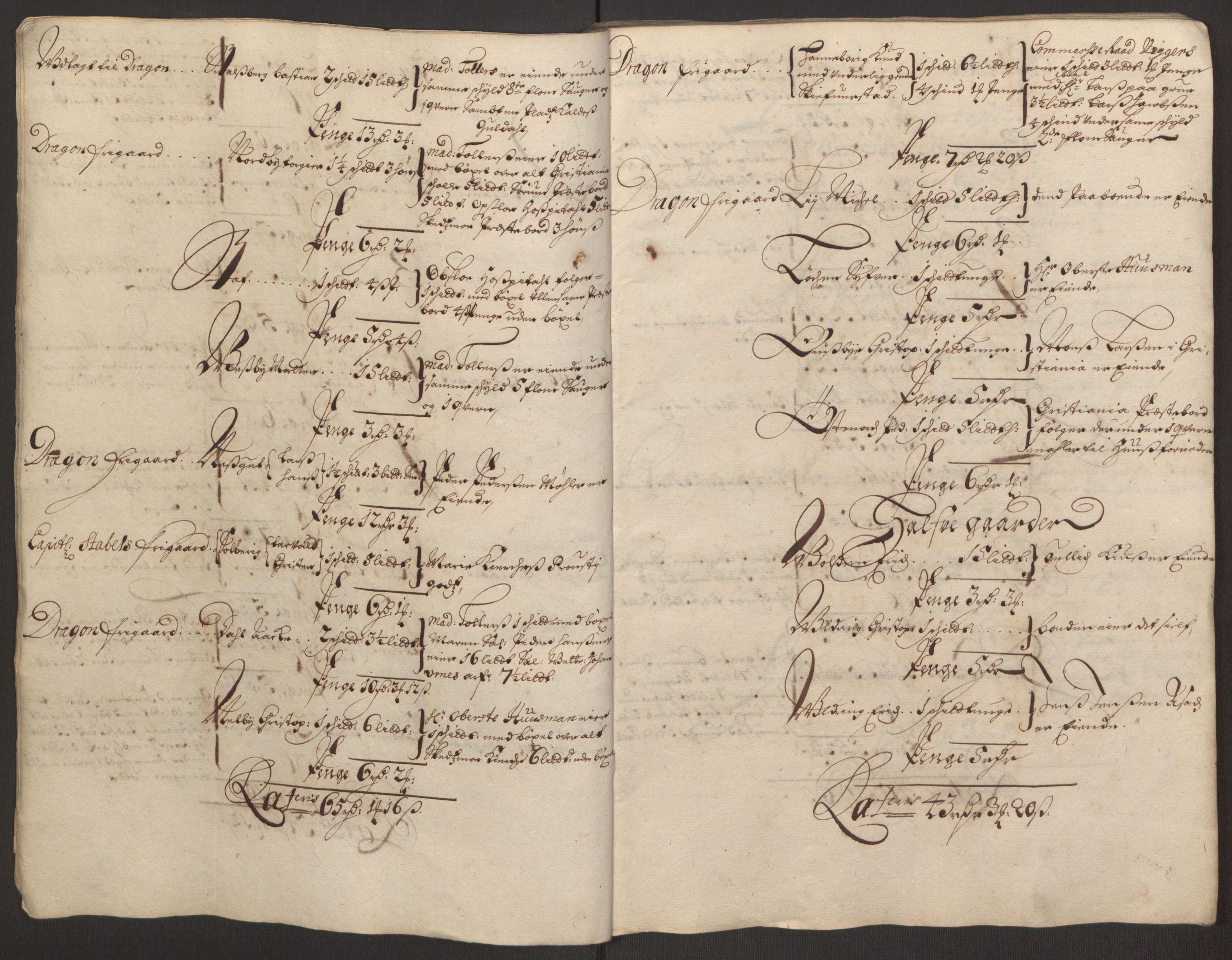 Rentekammeret inntil 1814, Reviderte regnskaper, Fogderegnskap, AV/RA-EA-4092/R11/L0579: Fogderegnskap Nedre Romerike, 1694-1695, p. 64