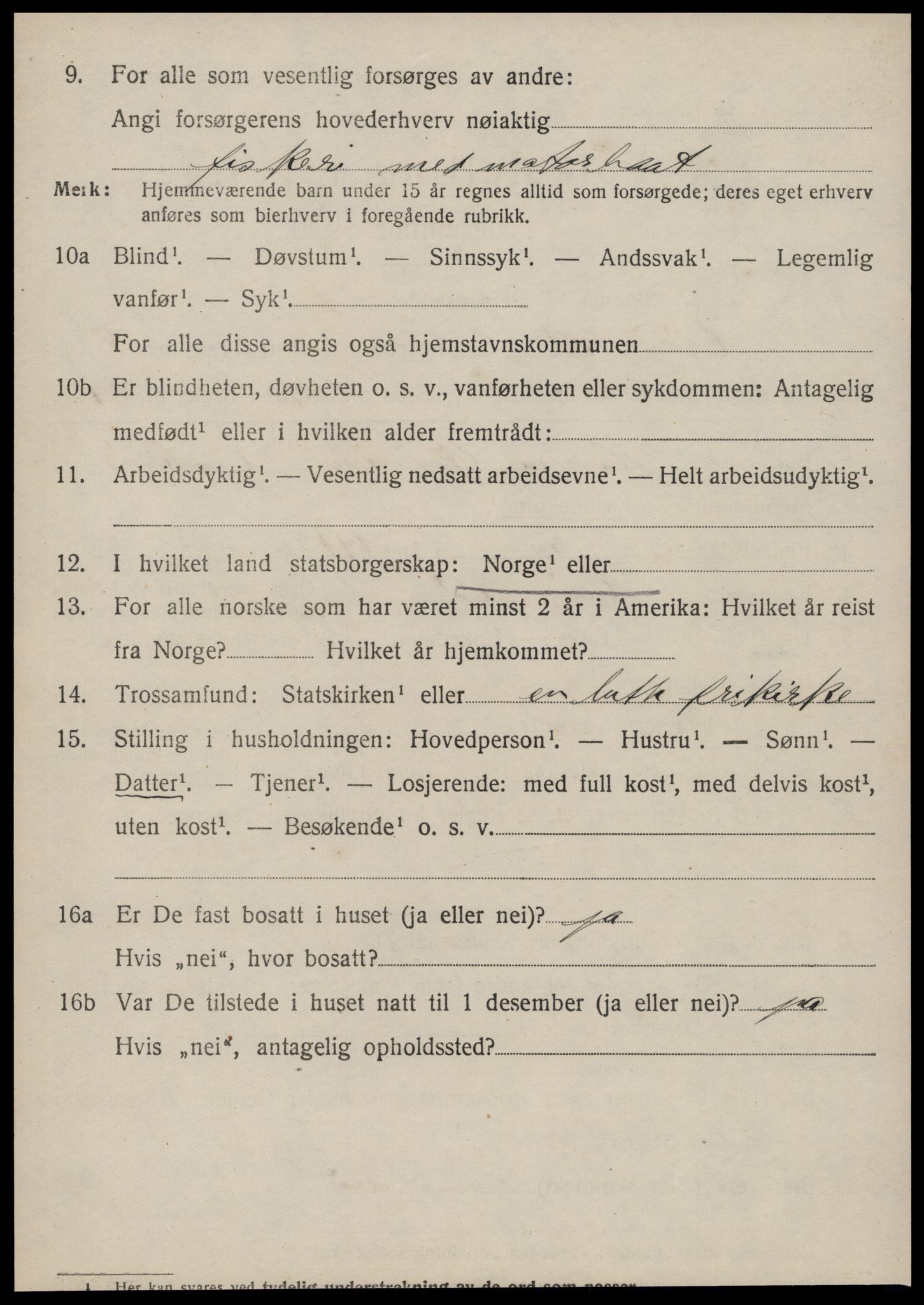 SAT, 1920 census for Herøy (MR), 1920, p. 2834