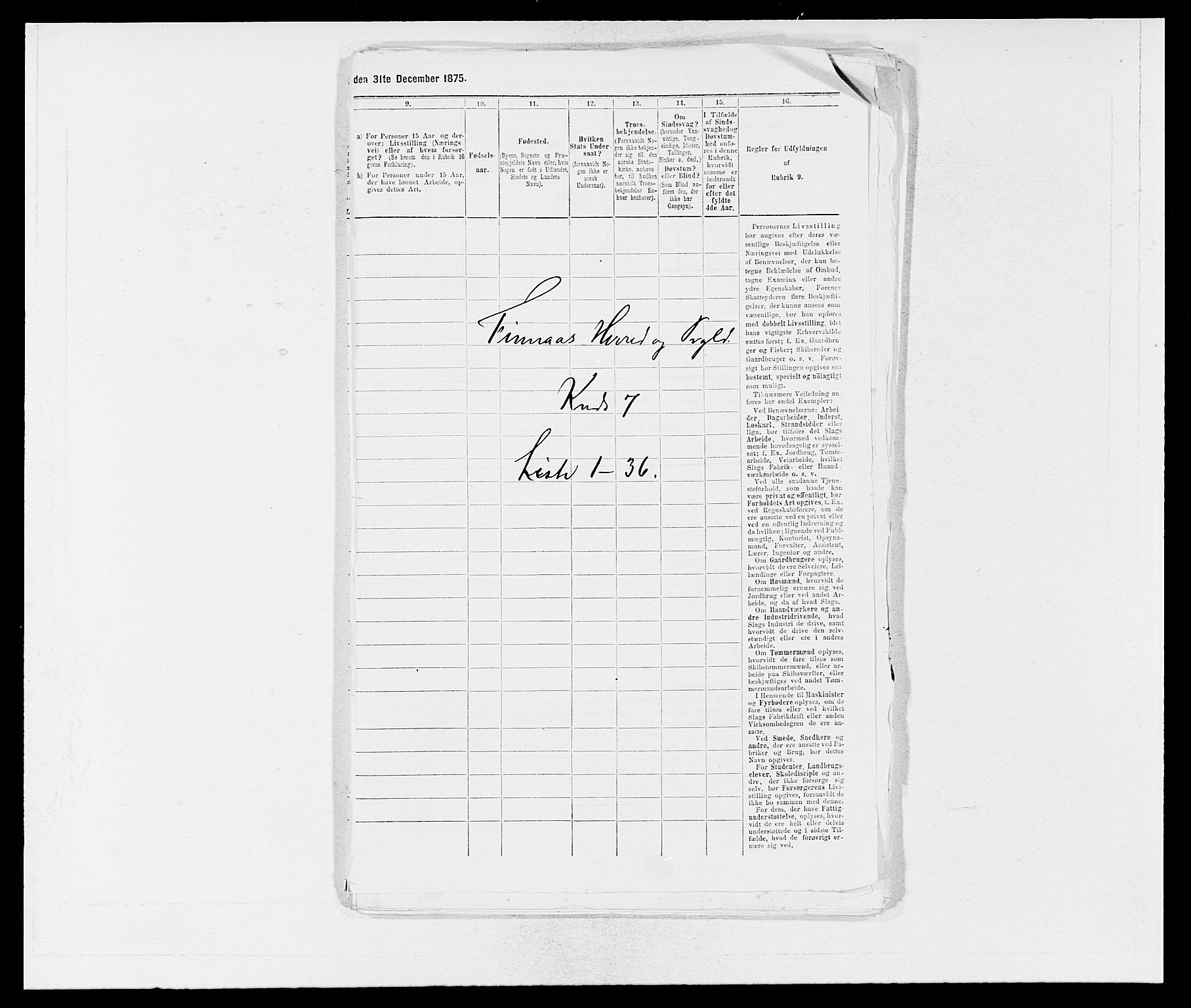 SAB, 1875 census for 1218P Finnås, 1875, p. 788
