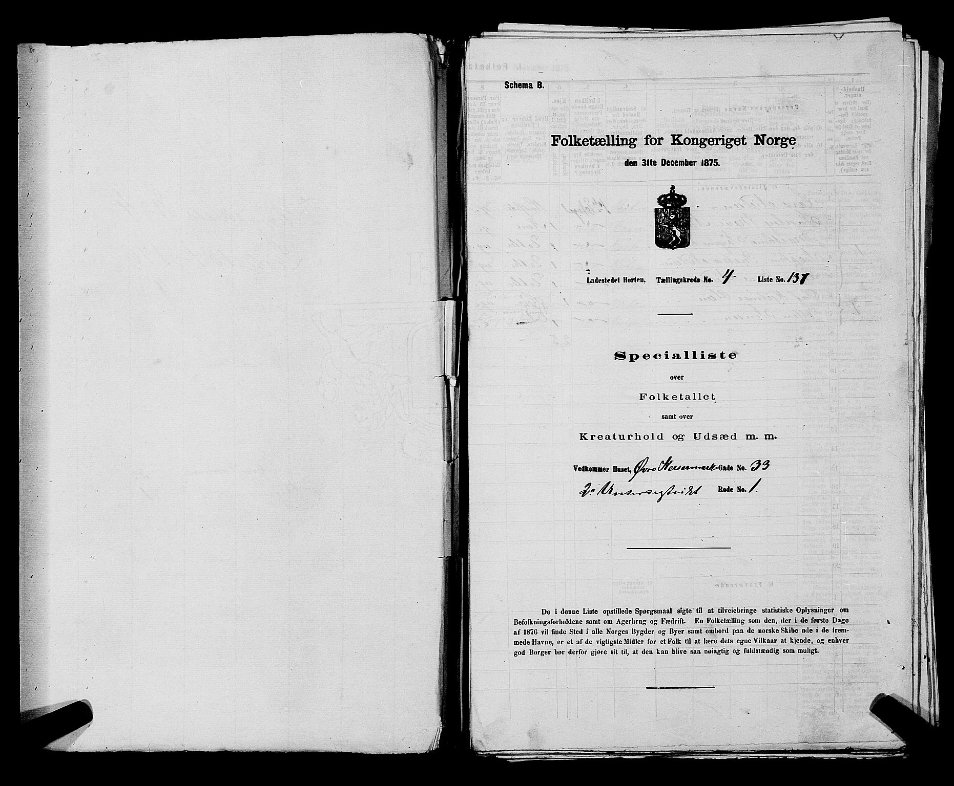 SAKO, 1875 census for 0703P Horten, 1875, p. 326