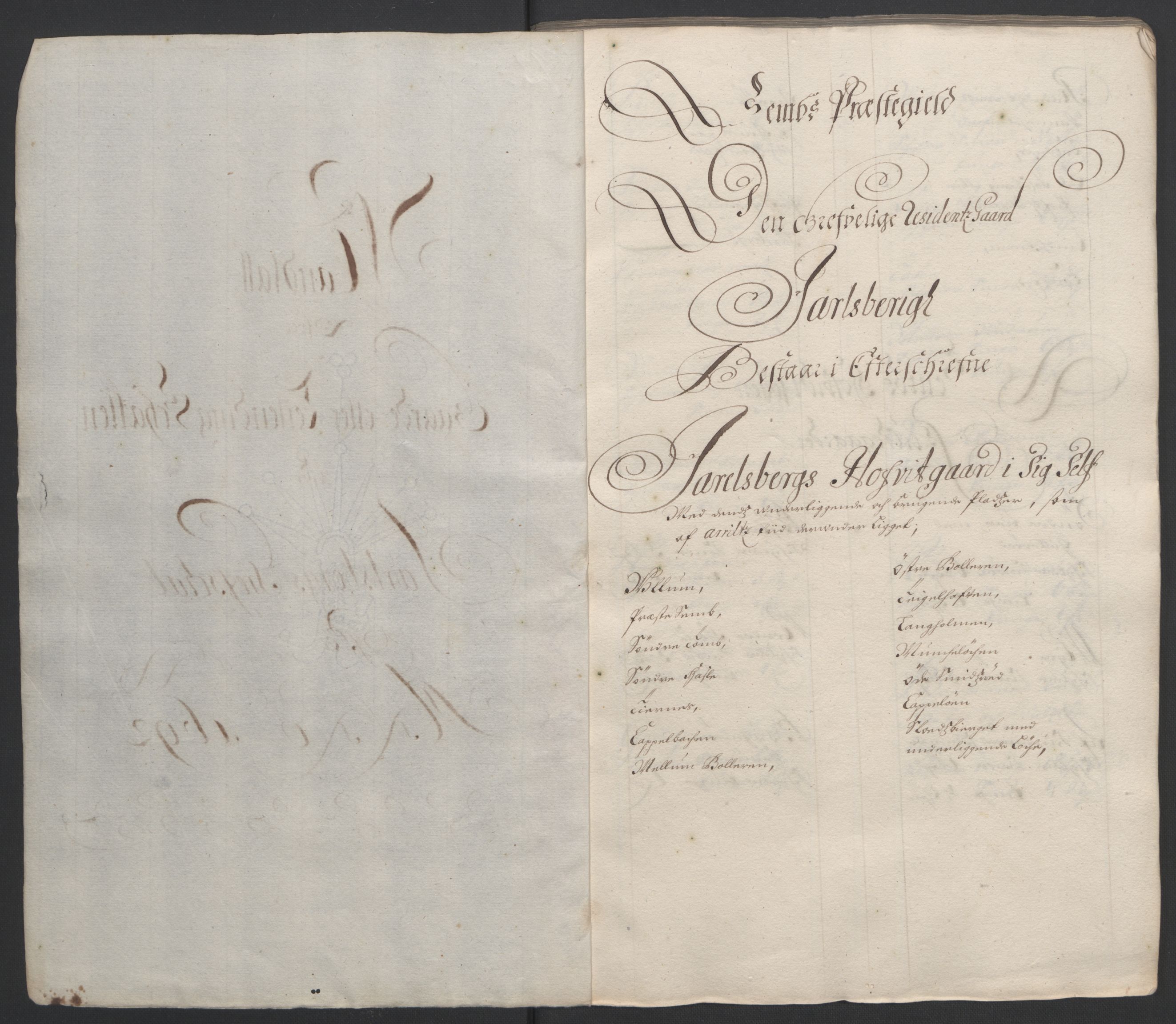 Rentekammeret inntil 1814, Reviderte regnskaper, Fogderegnskap, RA/EA-4092/R32/L1865: Fogderegnskap Jarlsberg grevskap, 1692, p. 19