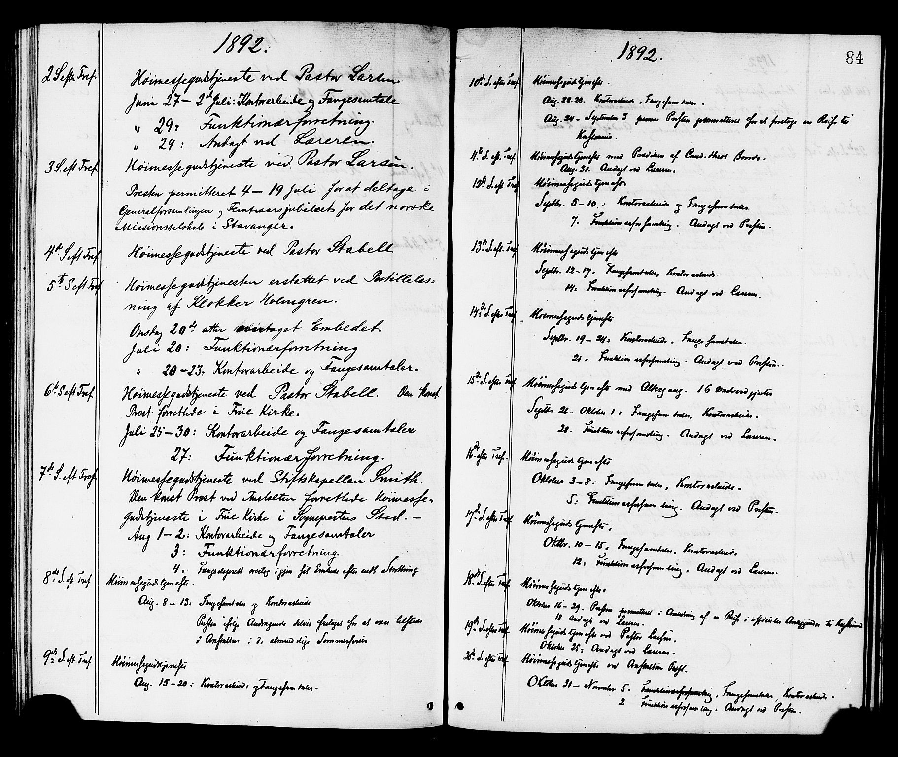 Ministerialprotokoller, klokkerbøker og fødselsregistre - Sør-Trøndelag, SAT/A-1456/624/L0482: Parish register (official) no. 624A03, 1870-1918, p. 84
