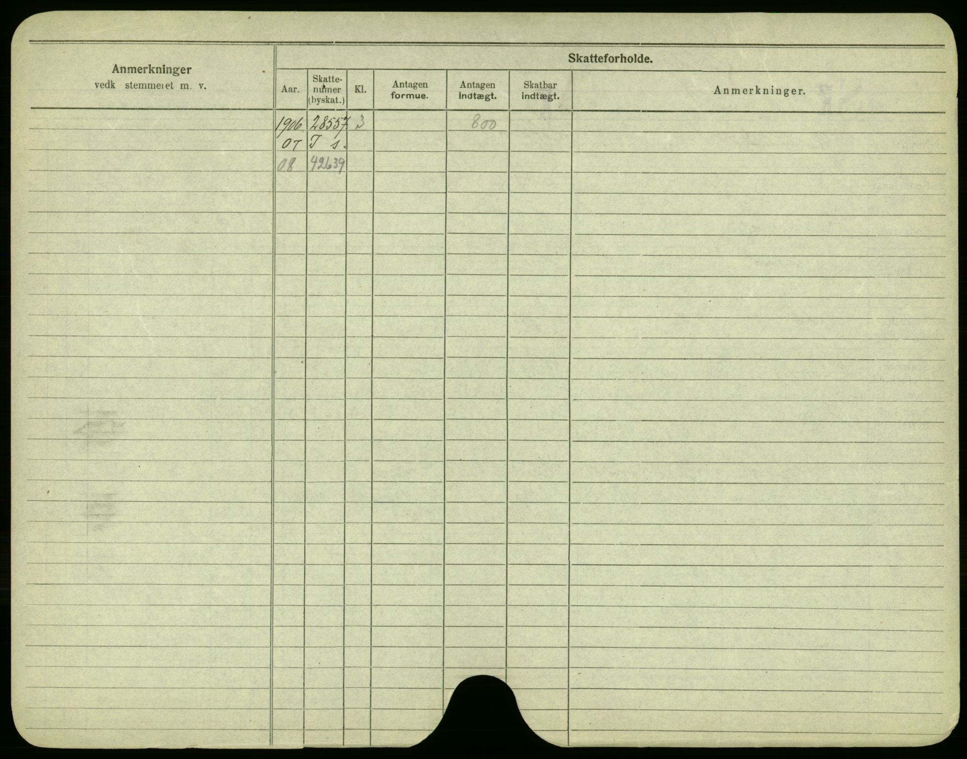 Oslo folkeregister, Registerkort, AV/SAO-A-11715/F/Fa/Fac/L0002: Menn, 1906-1914, p. 772b