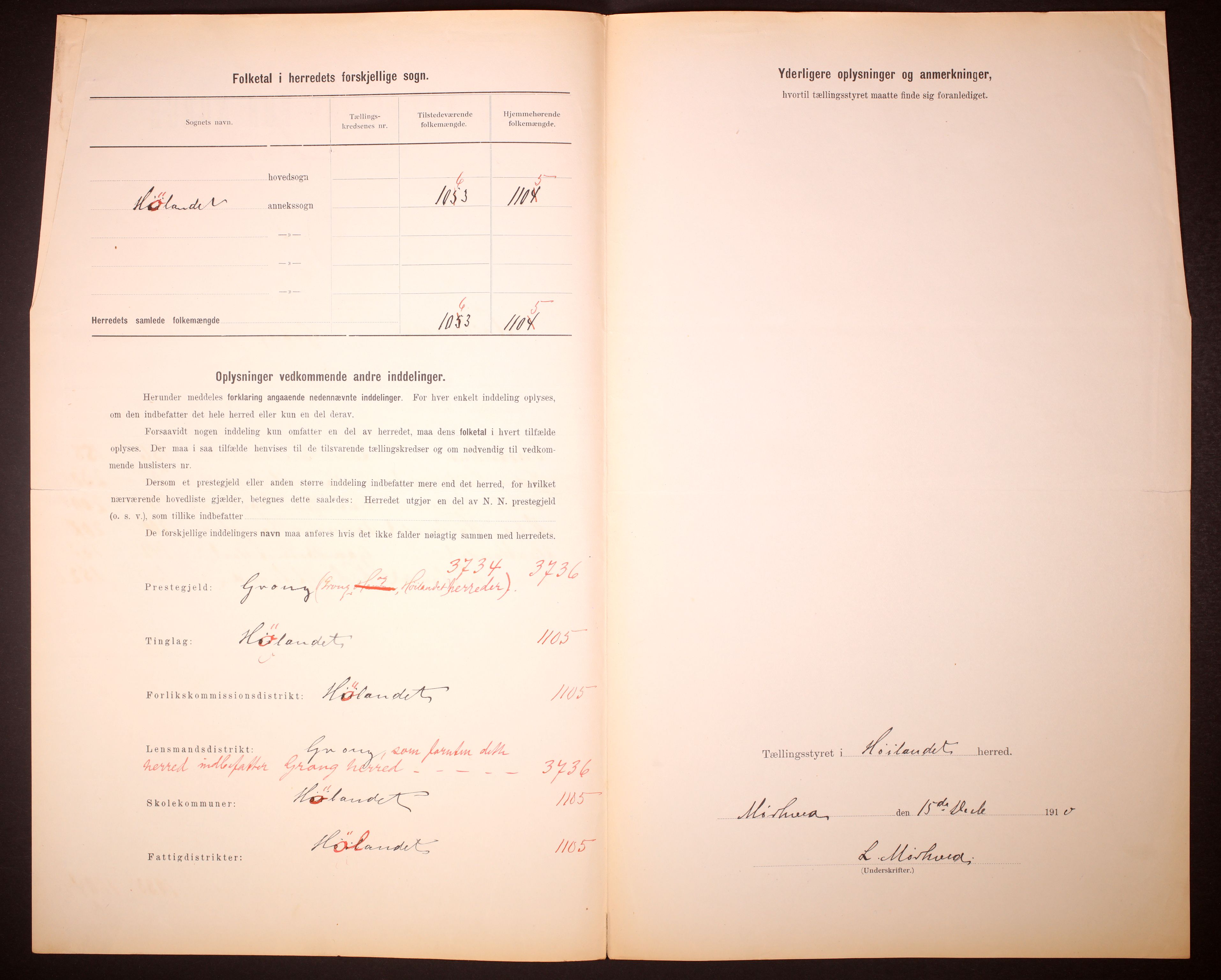 RA, 1910 census for Høylandet, 1910, p. 3