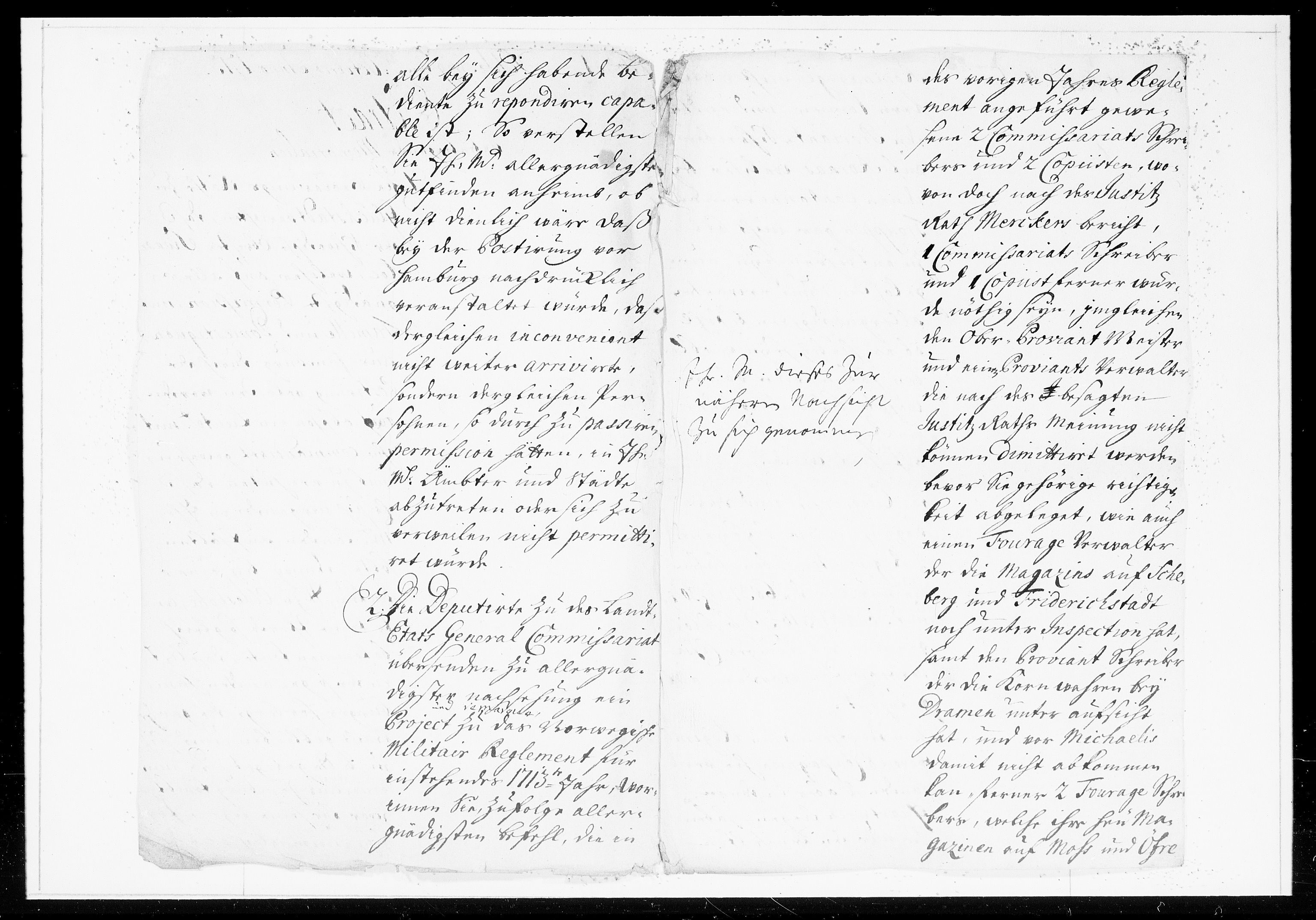 Krigskollegiet, Krigskancelliet, DRA/A-0006/-/0994-1002: Refererede sager, 1713, p. 610