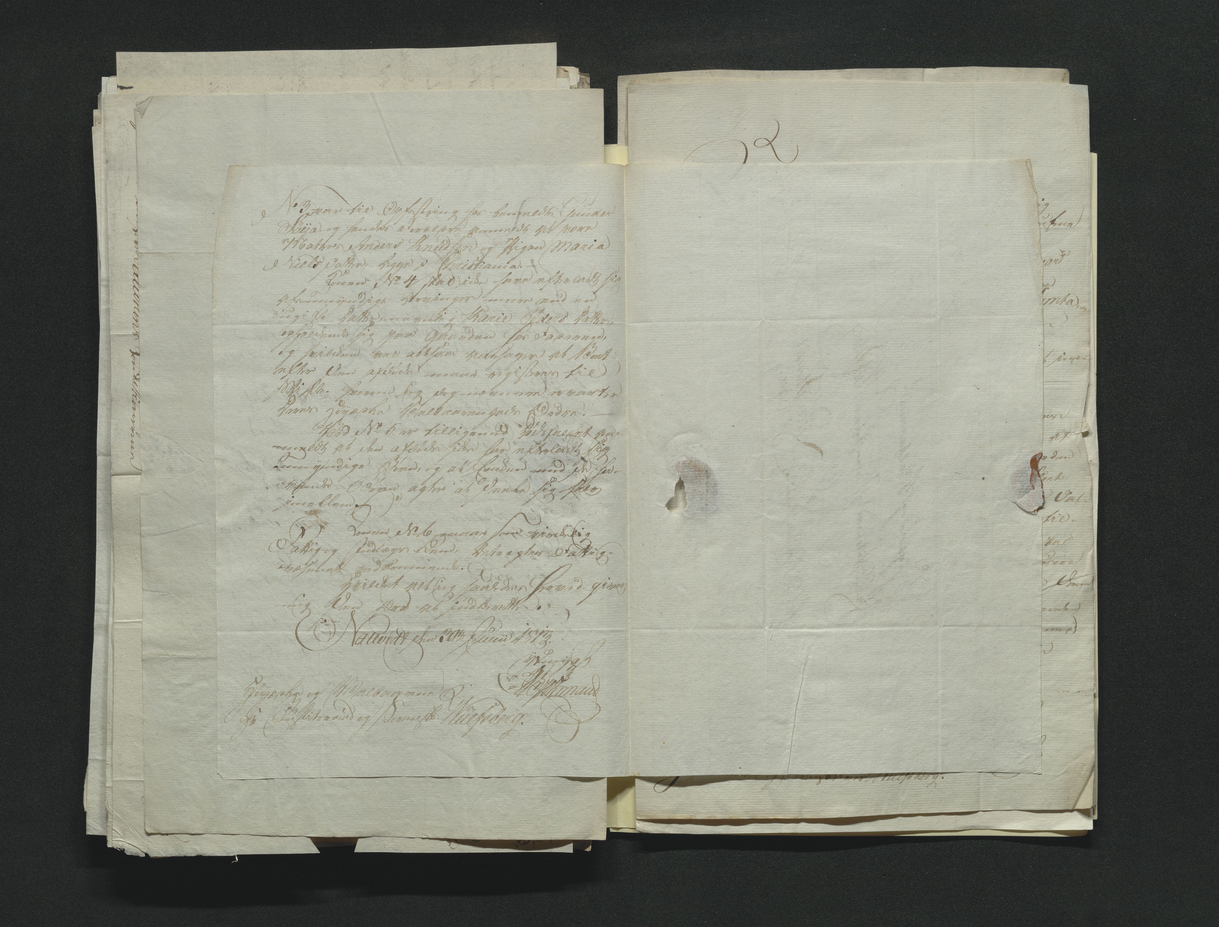 Eiker, Modum og Sigdal sorenskriveri, AV/SAKO-A-123/H/Ha/Hab/L0001: Dødsfallsmeldinger, 1812-1822, p. 110