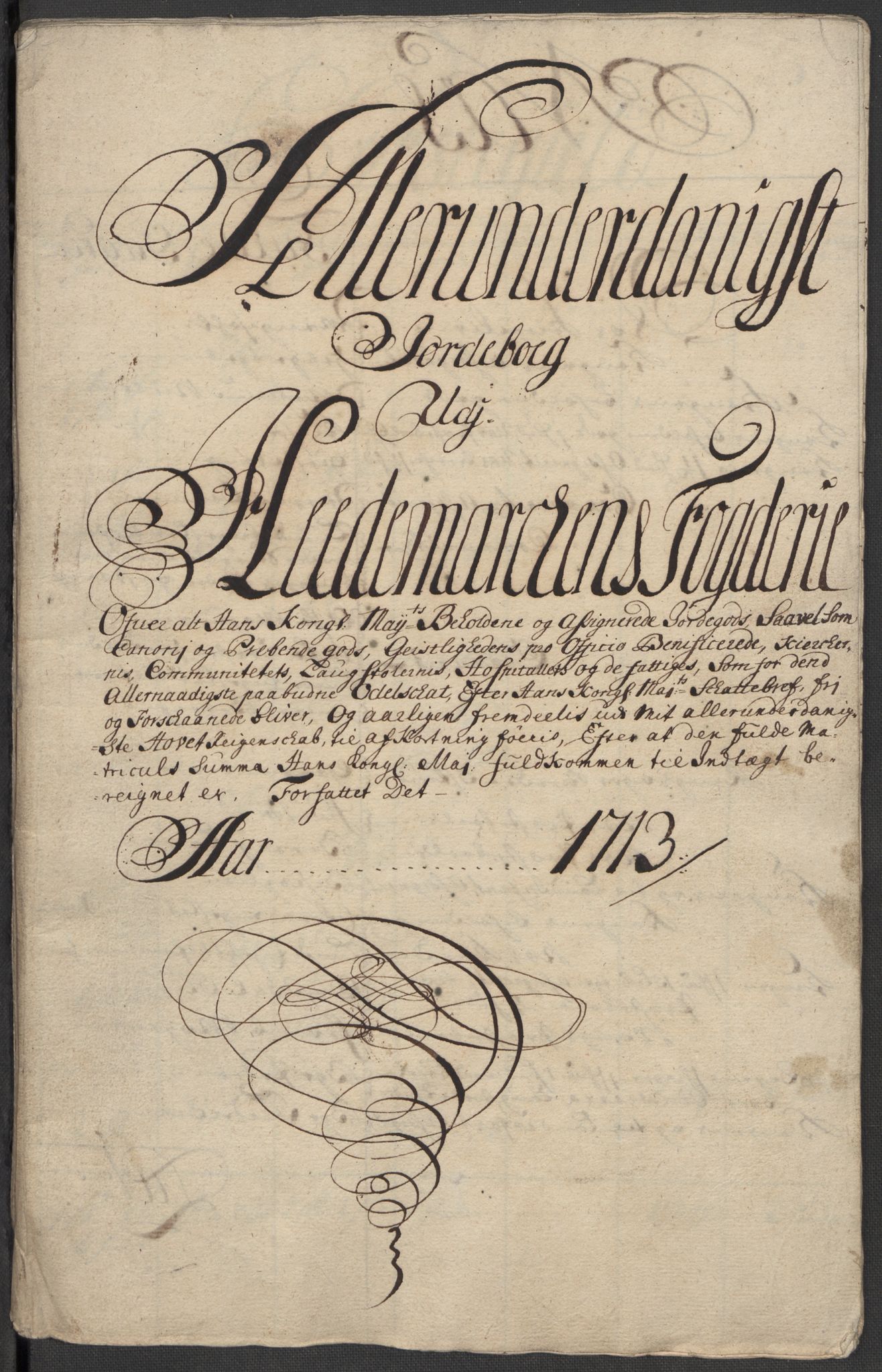 Rentekammeret inntil 1814, Reviderte regnskaper, Fogderegnskap, RA/EA-4092/R16/L1050: Fogderegnskap Hedmark, 1713, p. 399