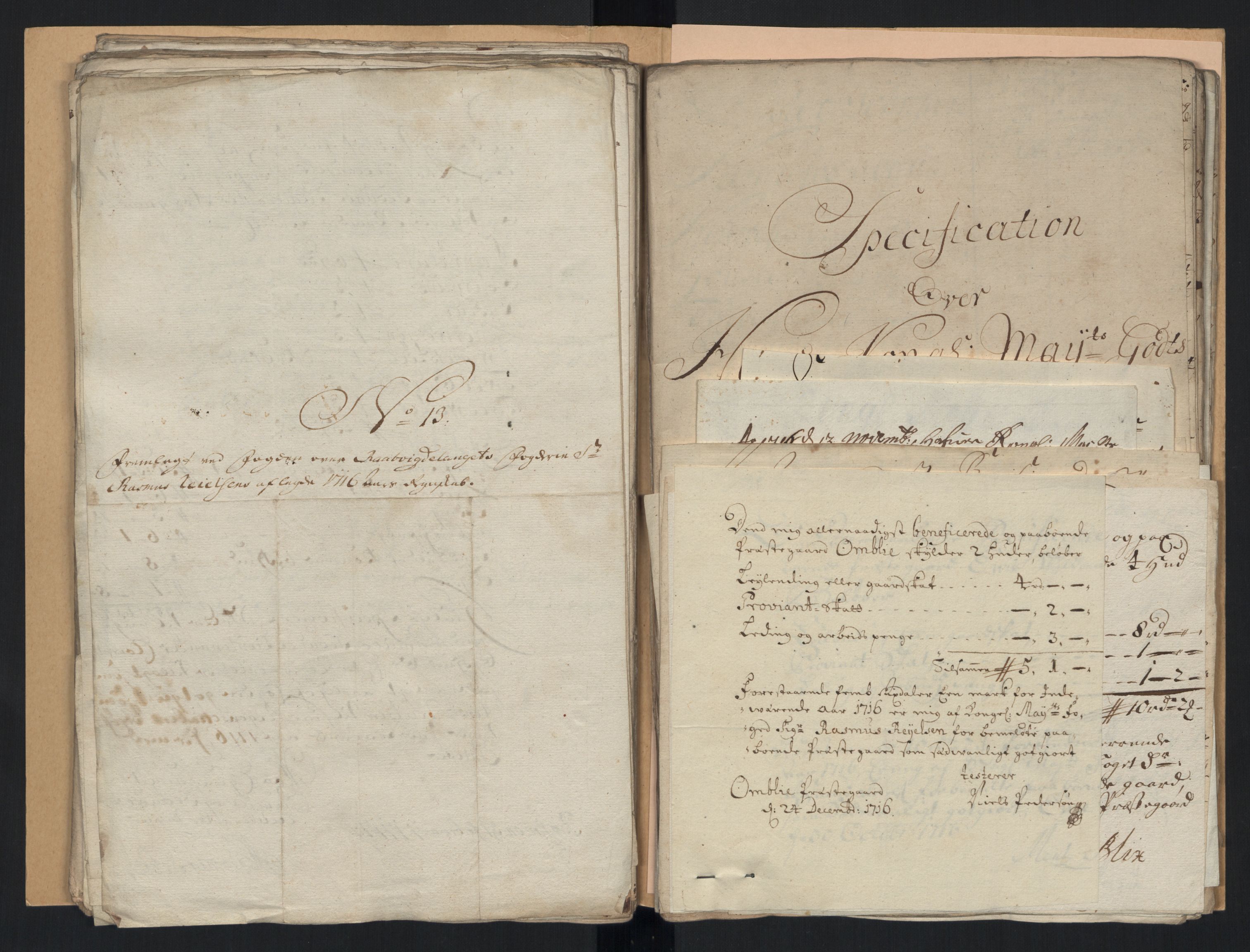 Rentekammeret inntil 1814, Reviderte regnskaper, Fogderegnskap, RA/EA-4092/R40/L2452: Fogderegnskap Råbyggelag, 1716-1717, p. 107