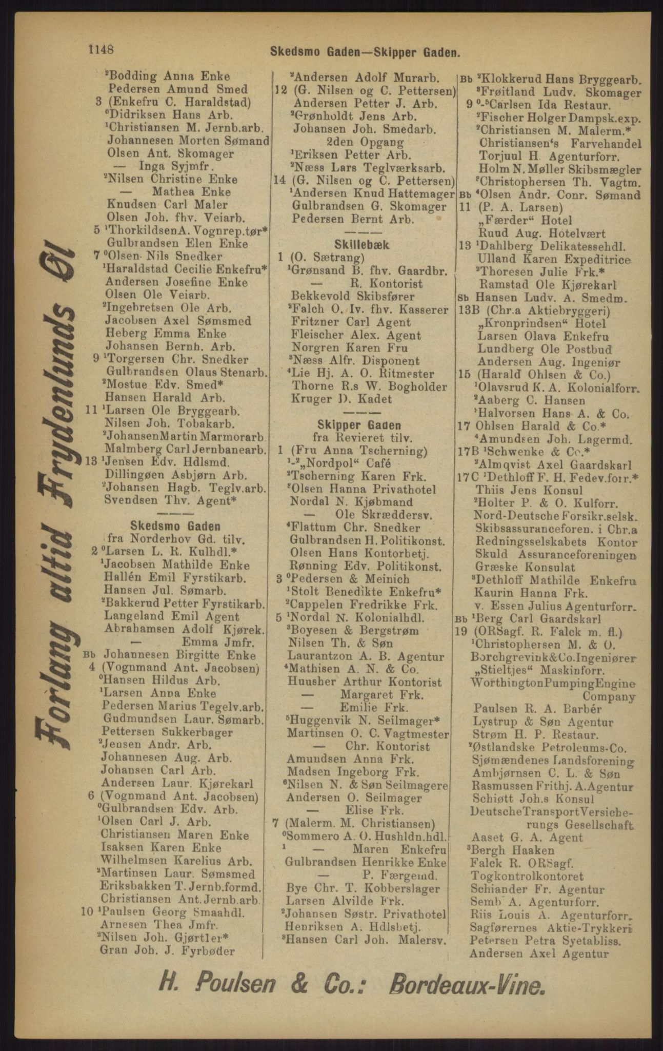 Kristiania/Oslo adressebok, PUBL/-, 1902, p. 1148