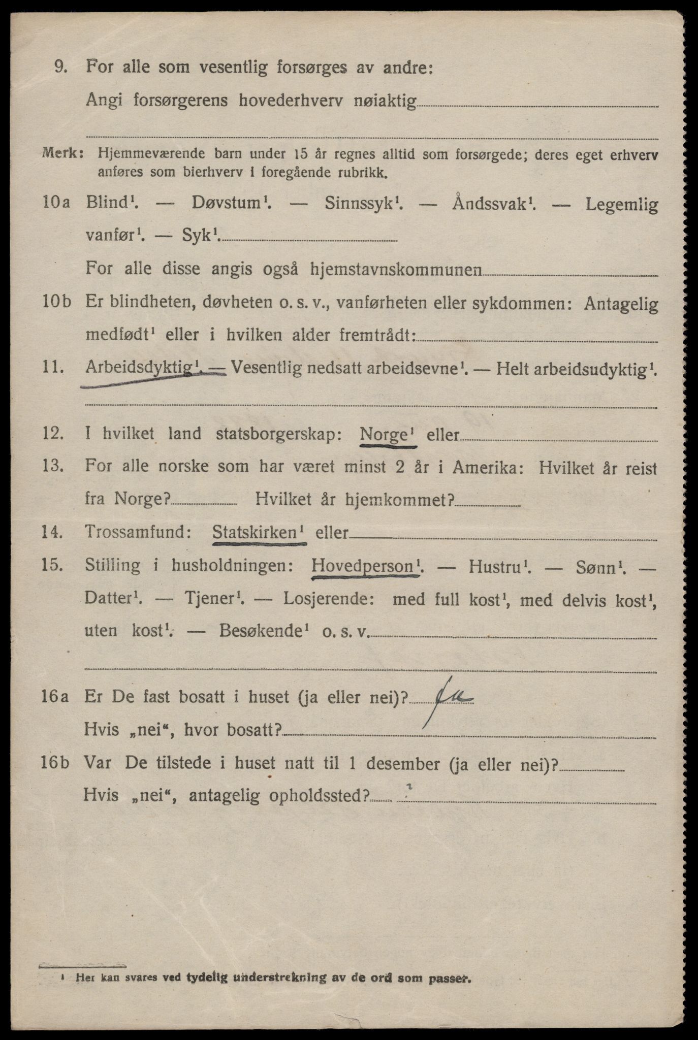 SAKO, 1920 census for Tinn, 1920, p. 10043