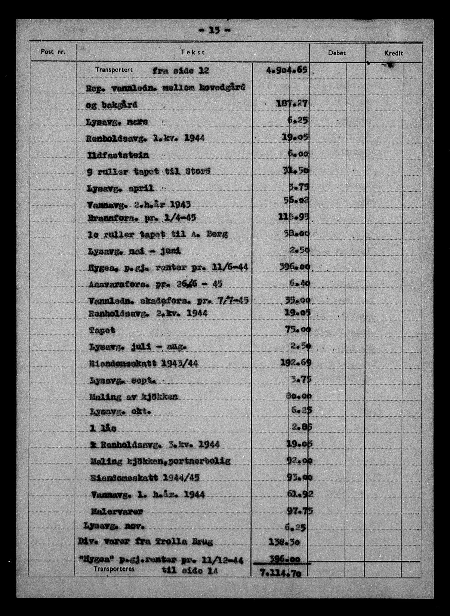 Justisdepartementet, Tilbakeføringskontoret for inndratte formuer, AV/RA-S-1564/H/Hc/Hca/L0902: --, 1945-1947, p. 23