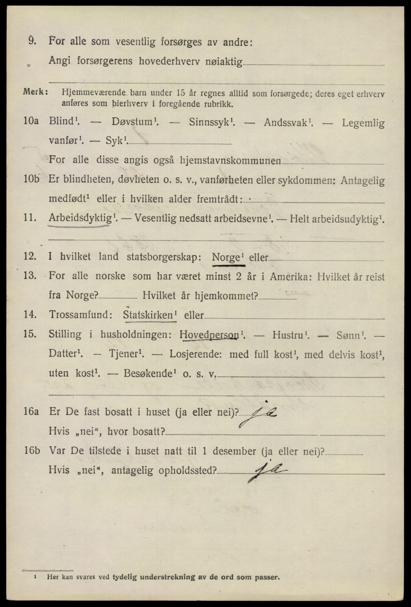 SAO, 1920 census for Hurdal, 1920, p. 2937