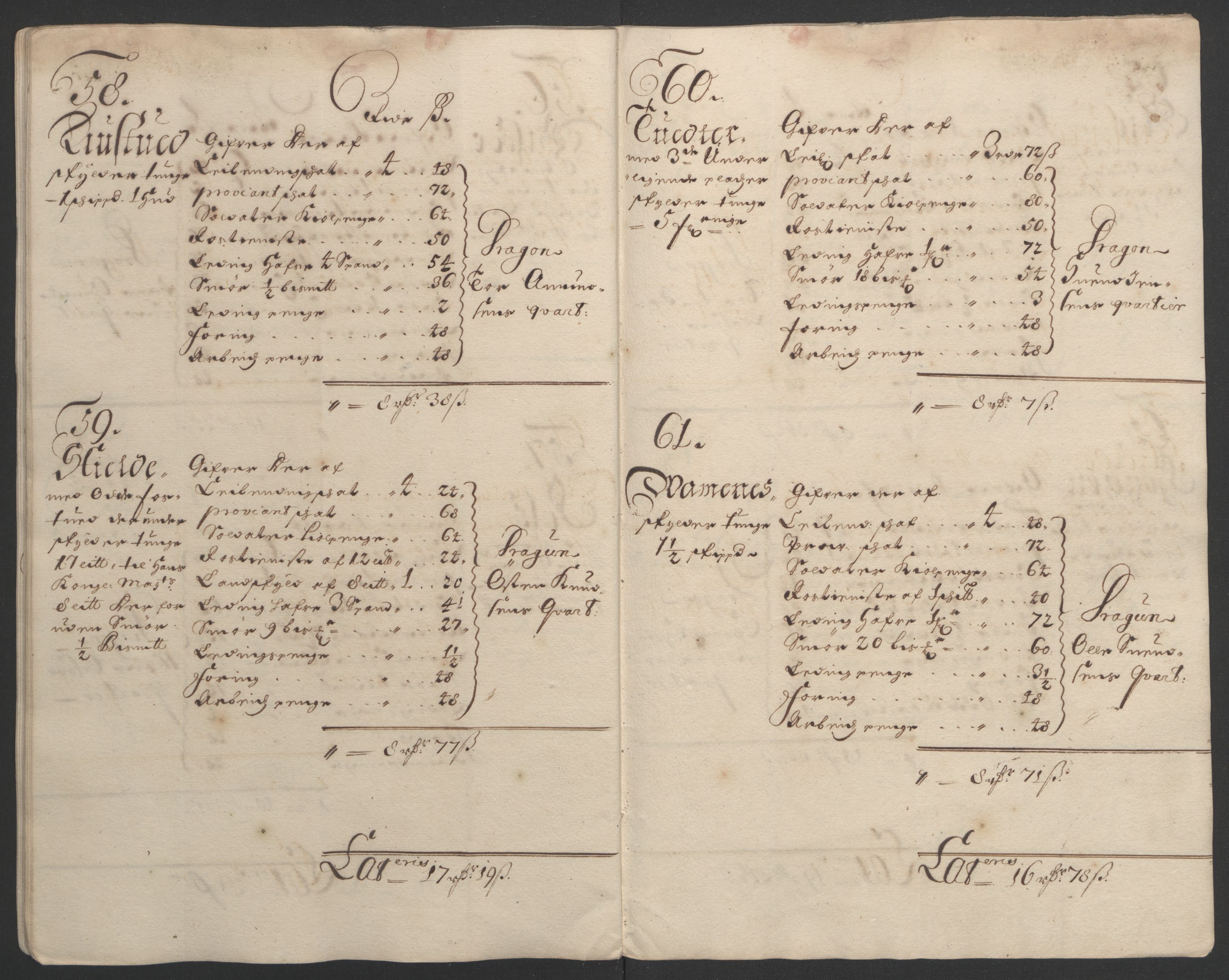 Rentekammeret inntil 1814, Reviderte regnskaper, Fogderegnskap, AV/RA-EA-4092/R07/L0284: Fogderegnskap Rakkestad, Heggen og Frøland, 1694, p. 272