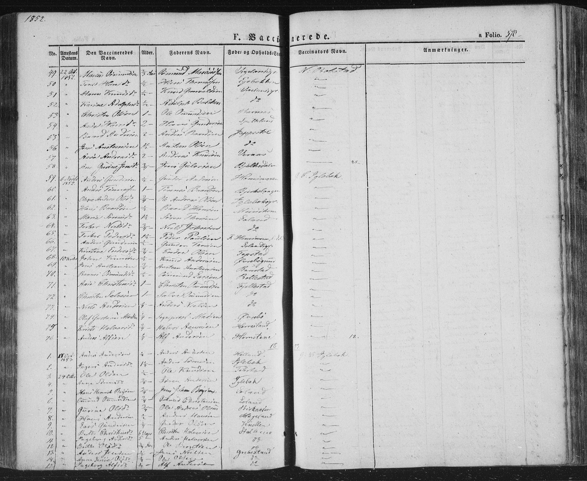 Vennesla sokneprestkontor, SAK/1111-0045/Fa/Fac/L0004: Parish register (official) no. A 4, 1834-1855, p. 570